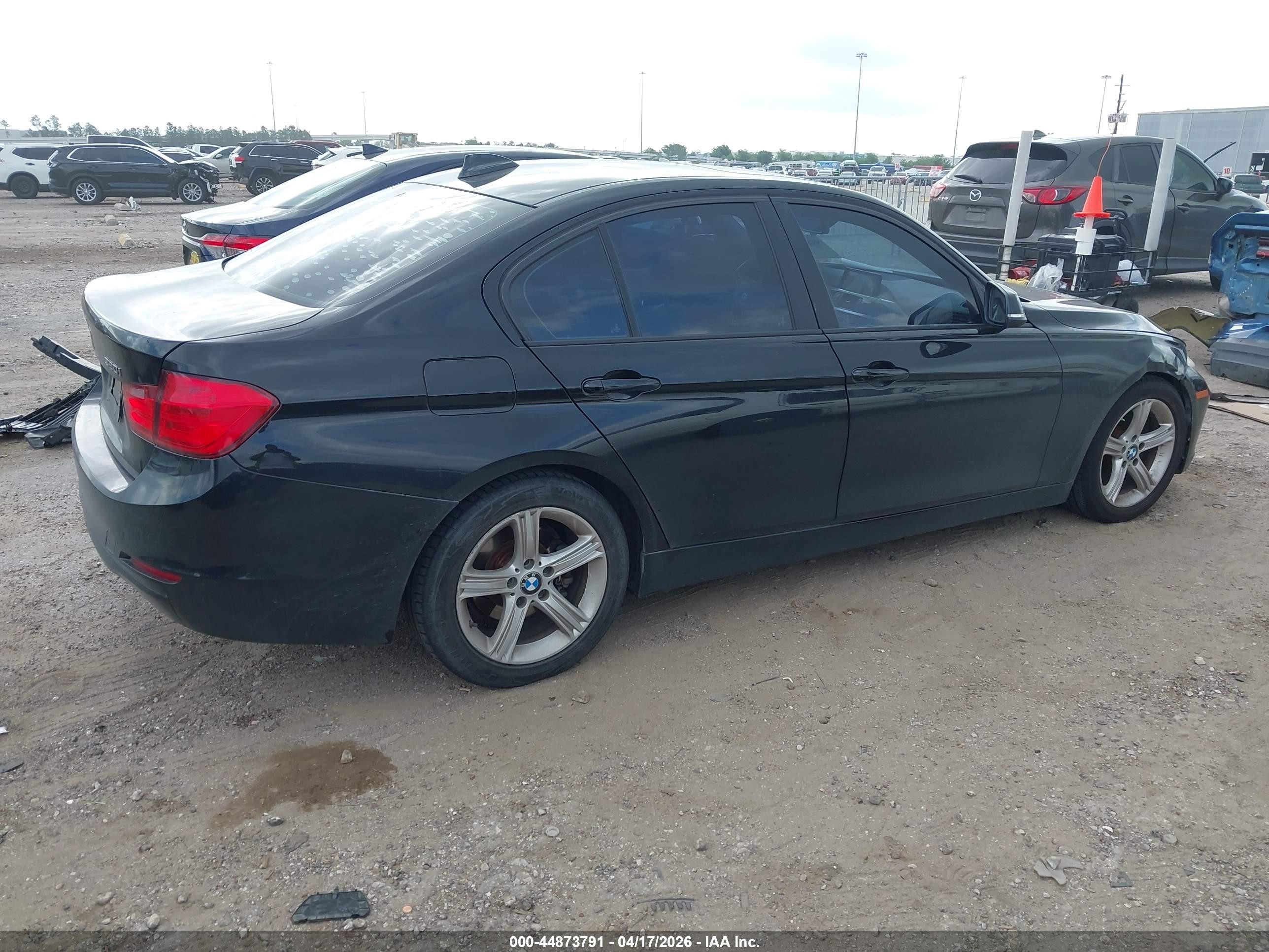 2014 Bmw 320i   Black vin: WBA3B1C58EP678768
