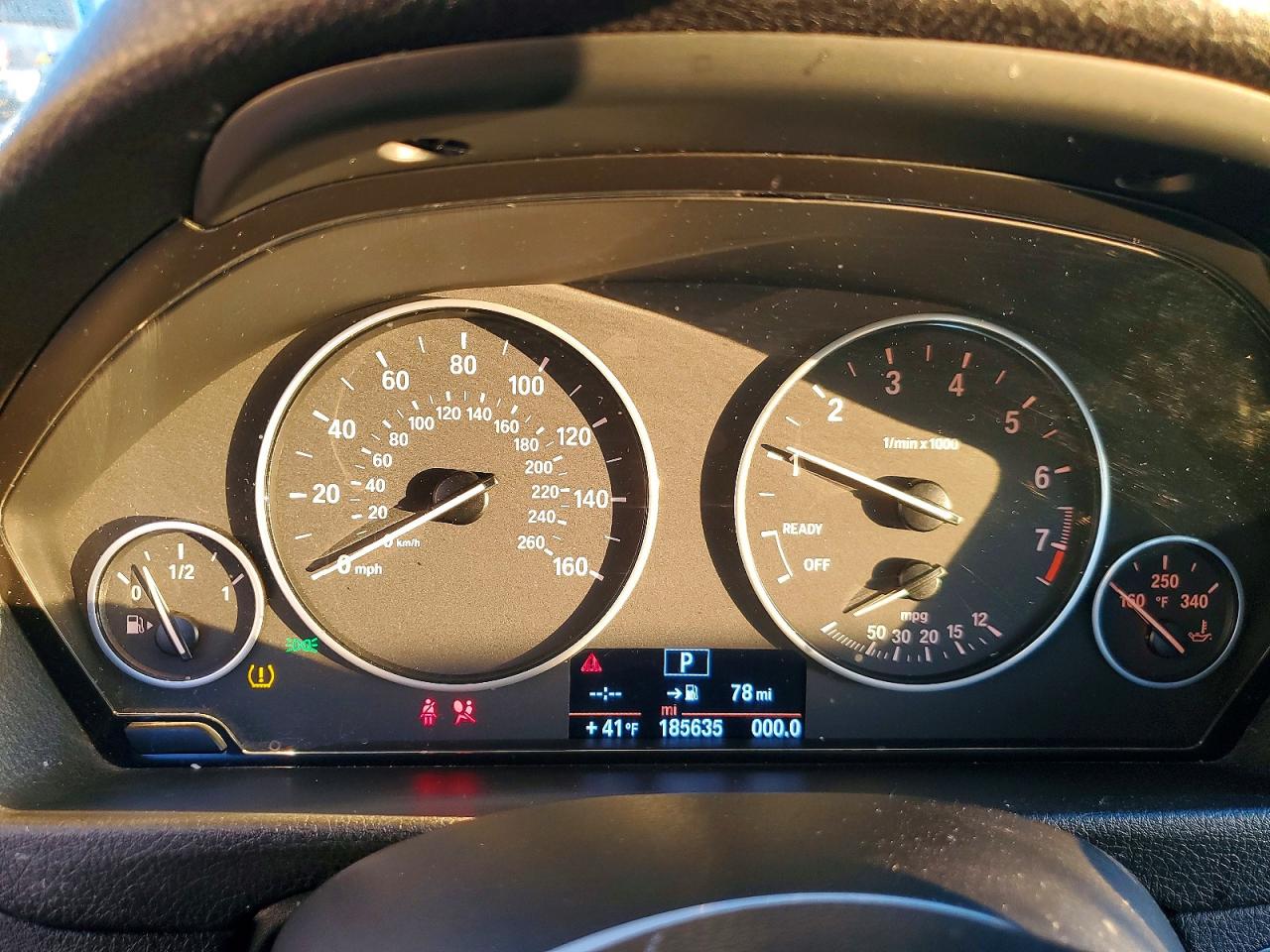 2014 Bmw 320 I White vin: WBA3B1C58EP680813