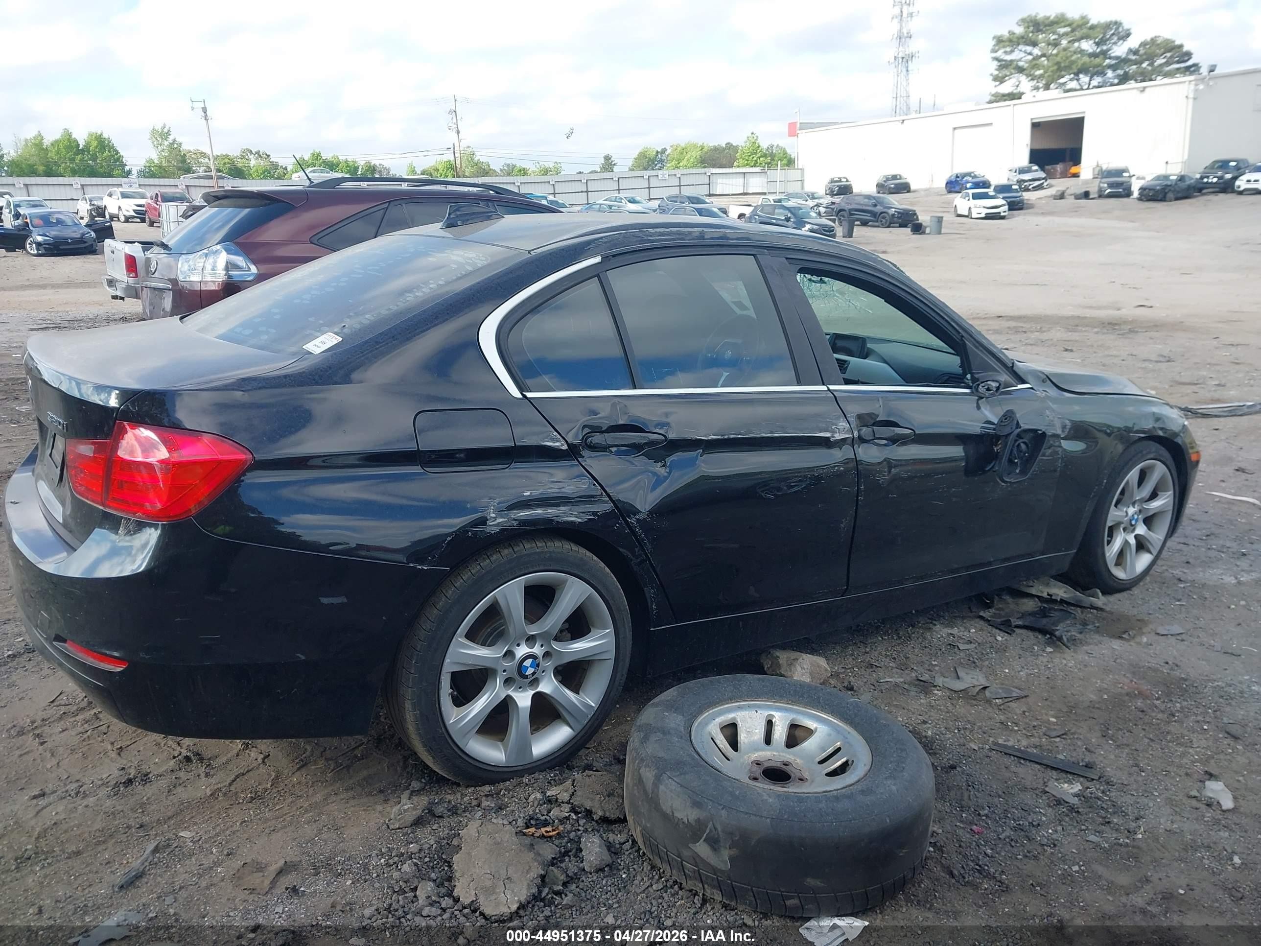 2015 Bmw 320i   Black vin: WBA3B1C58FK139145