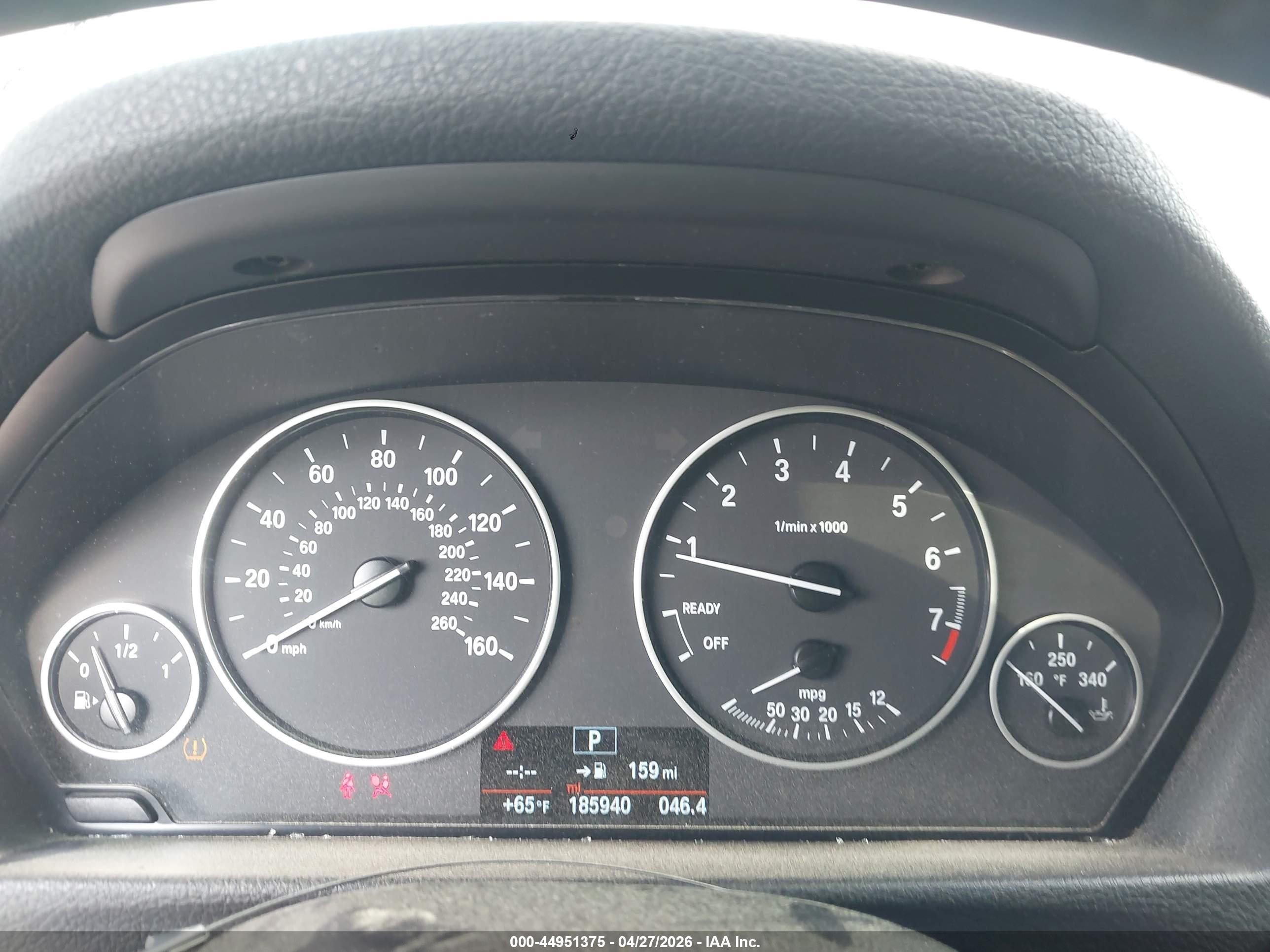 2015 Bmw 320i   Black vin: WBA3B1C58FK139145