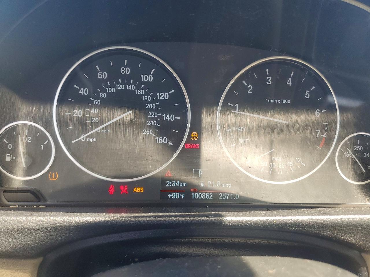 2013 Bmw 320 I Синий vin: WBA3B1C59DK128264