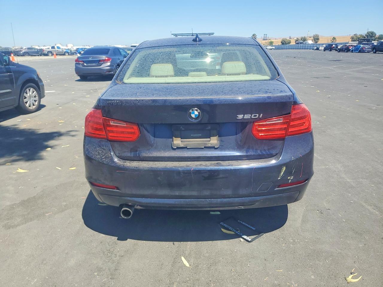 2013 Bmw 320 I Синий vin: WBA3B1C59DK128264