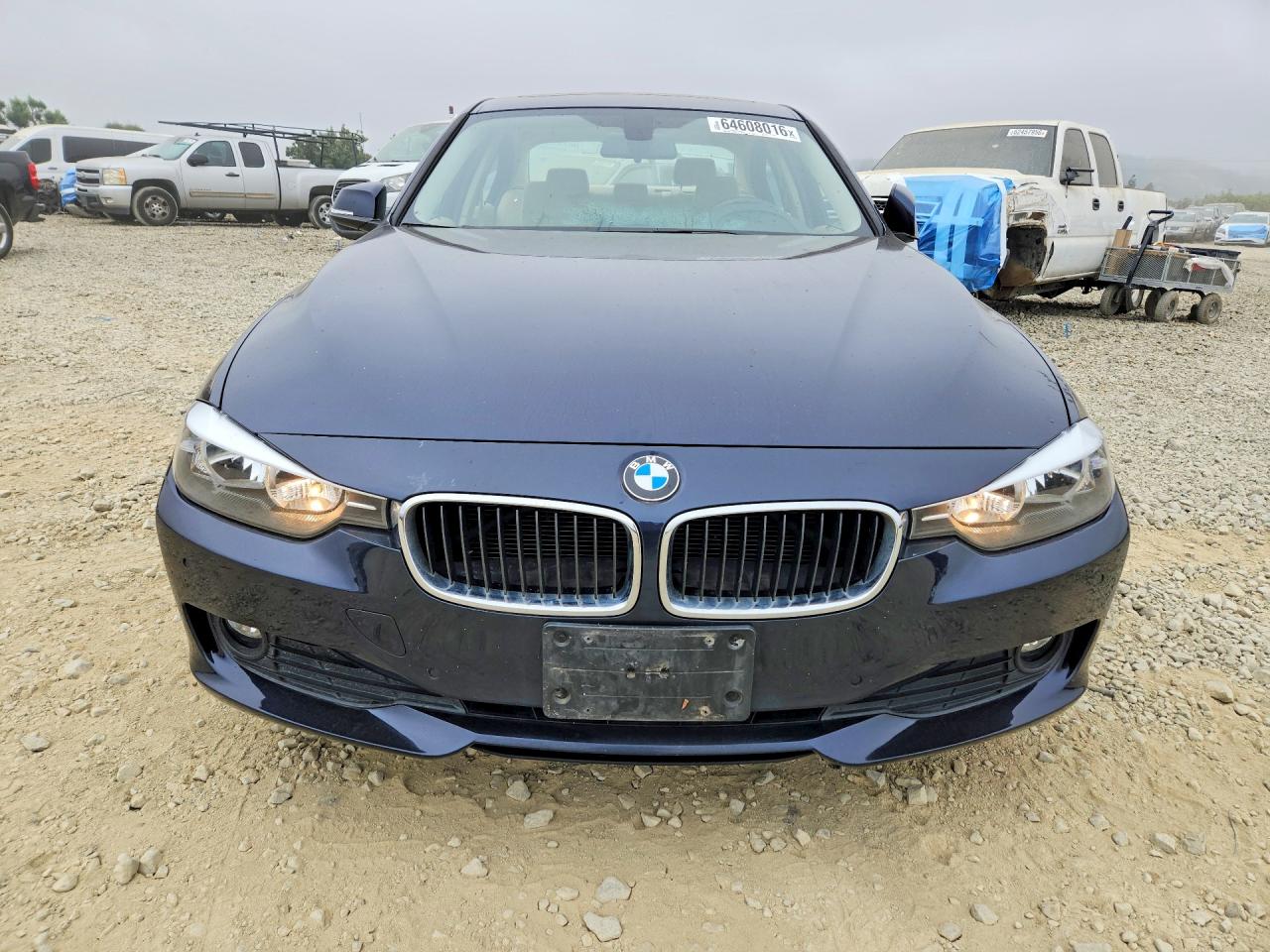 2014 Bmw 320 I Blue vin: WBA3B1C59EP679167