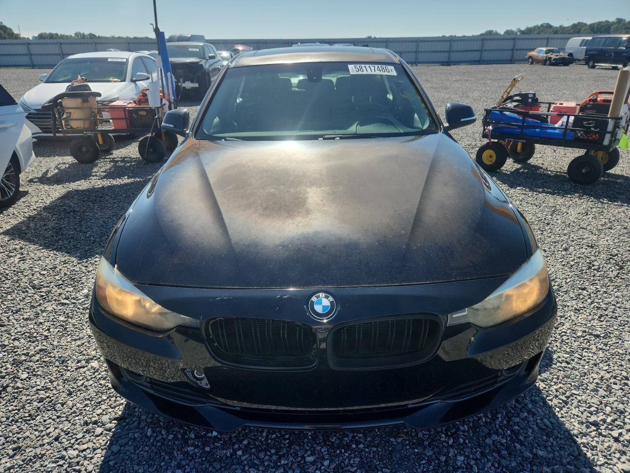 2013 Bmw 320 I Black vin: WBA3B1C5XDF461503