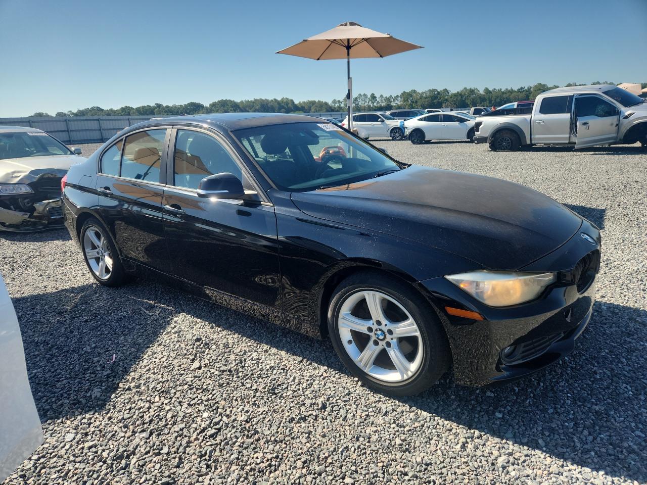 2013 Bmw 320 I Black vin: WBA3B1C5XDF461503