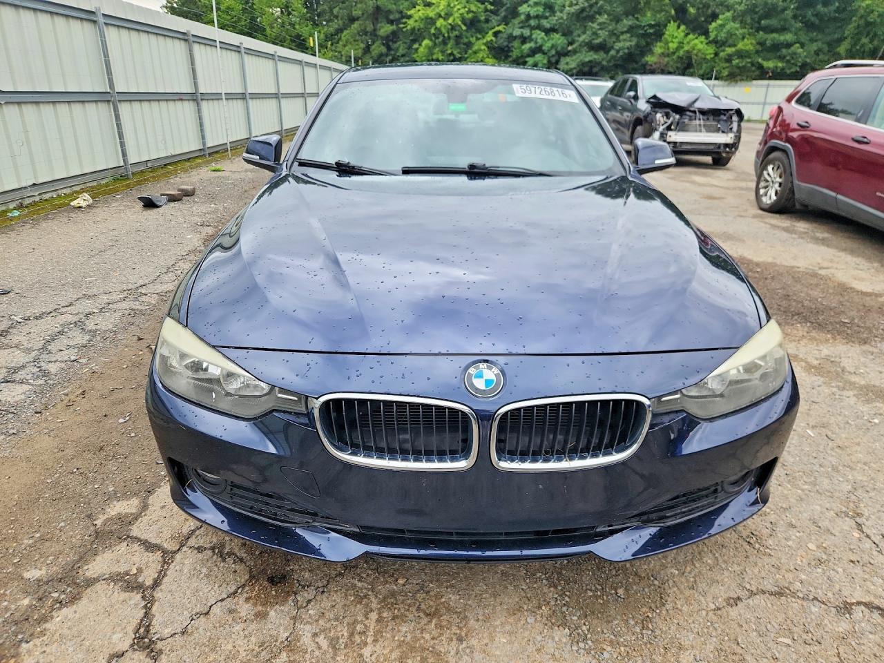 2013 Bmw 320 I Blue vin: WBA3B1C5XDF461677