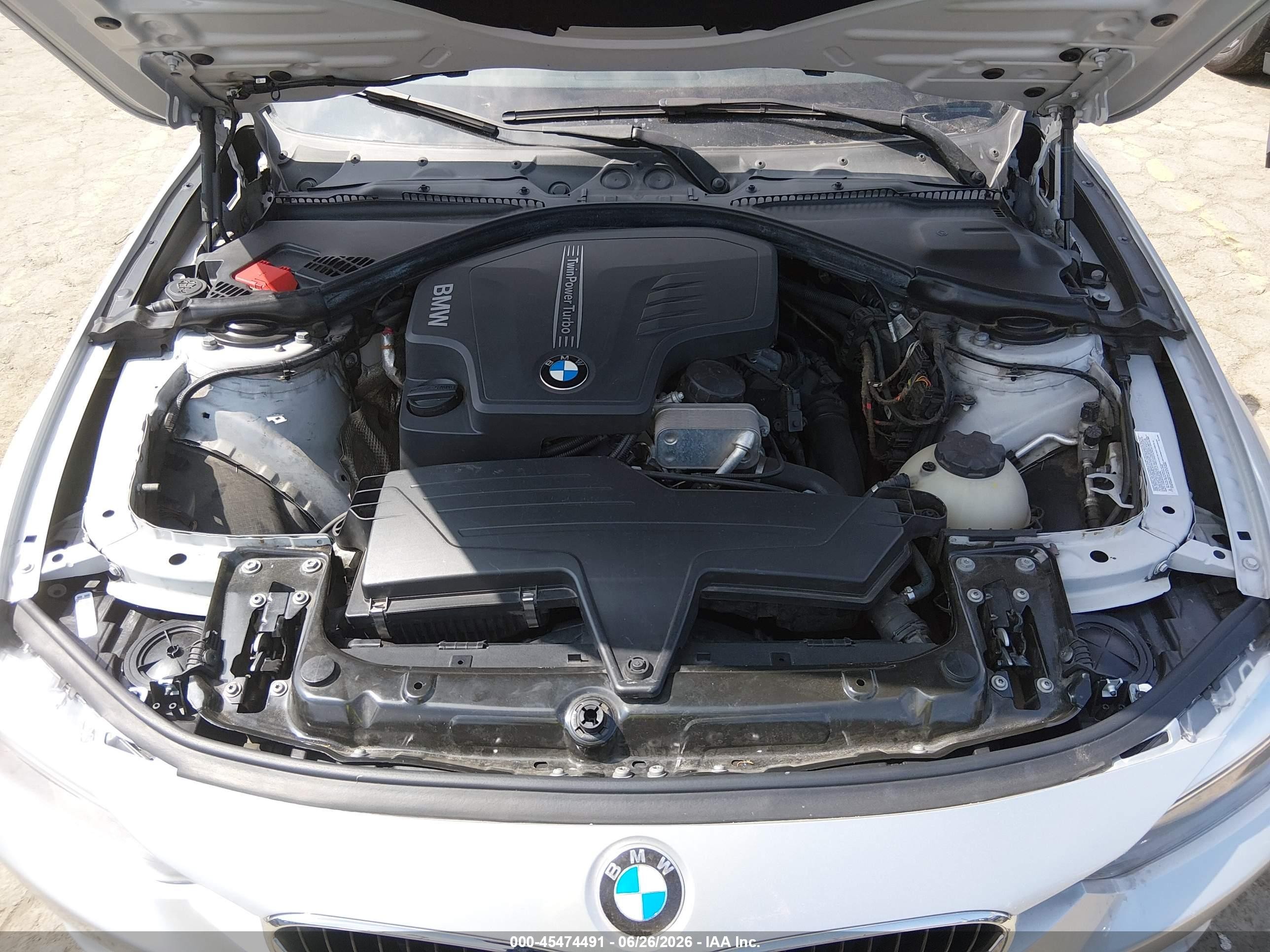 2013 Bmw 320i   Silver vin: WBA3B1C5XDK130041