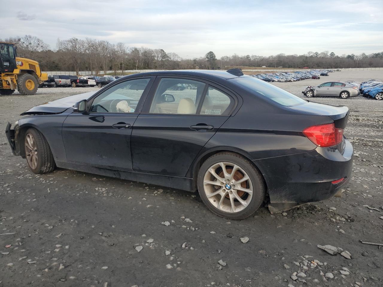 2014 Bmw 320 I Черный vin: WBA3B1C5XEK134432