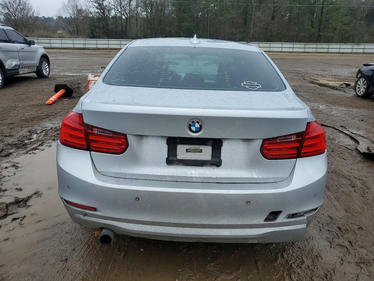 2014 Bmw 320 I Silver vin: WBA3B1C5XEP680277
