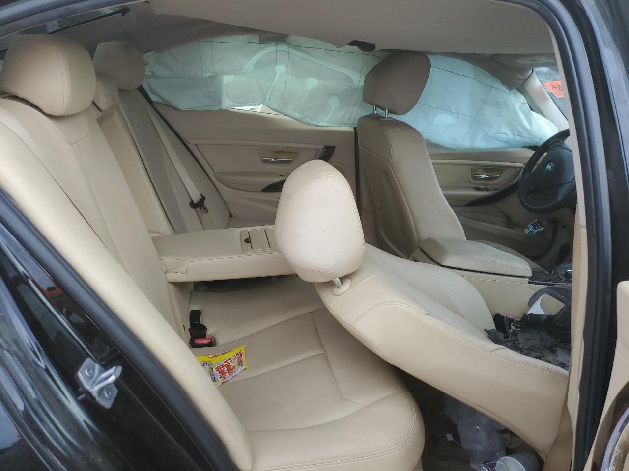 2015 Bmw 320 I Black vin: WBA3B1C5XFP831586