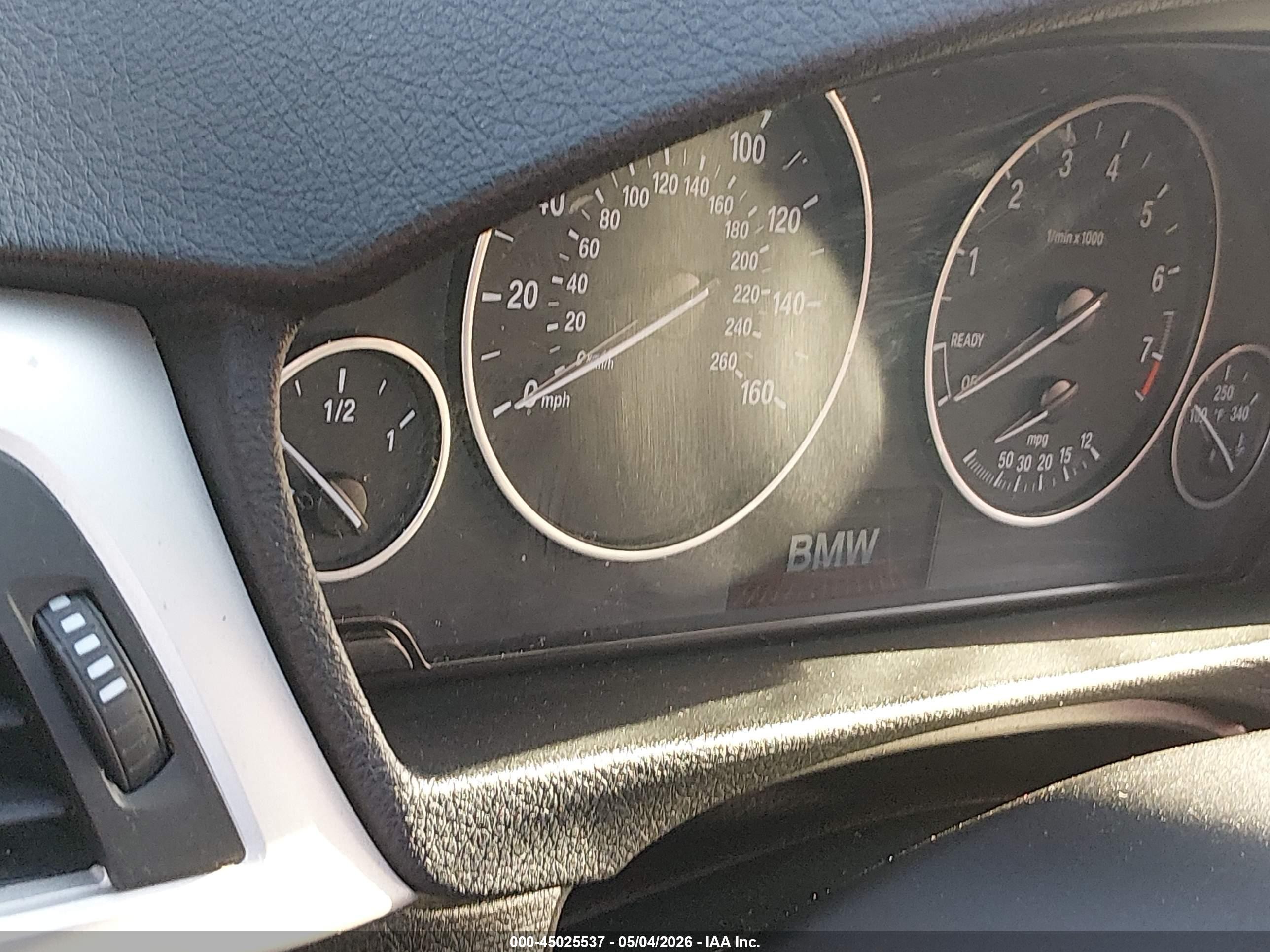 2014 Bmw 320i   Gray vin: WBA3B1G50ENS77981