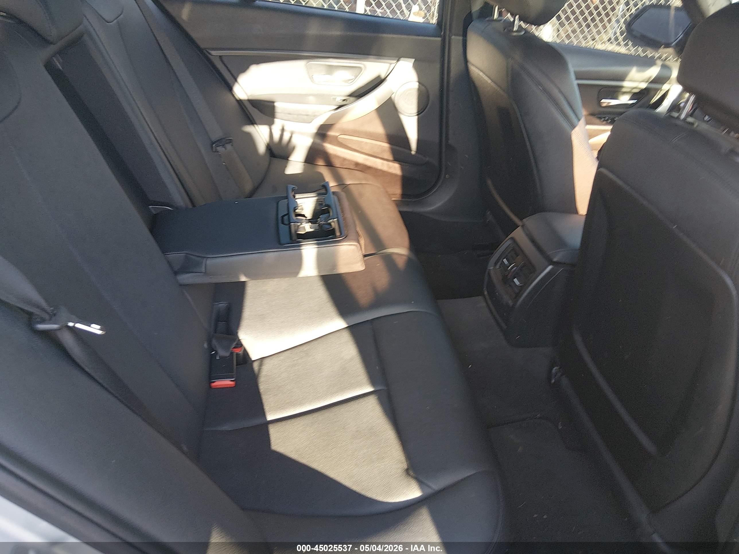 2014 Bmw 320i   Gray vin: WBA3B1G50ENS77981