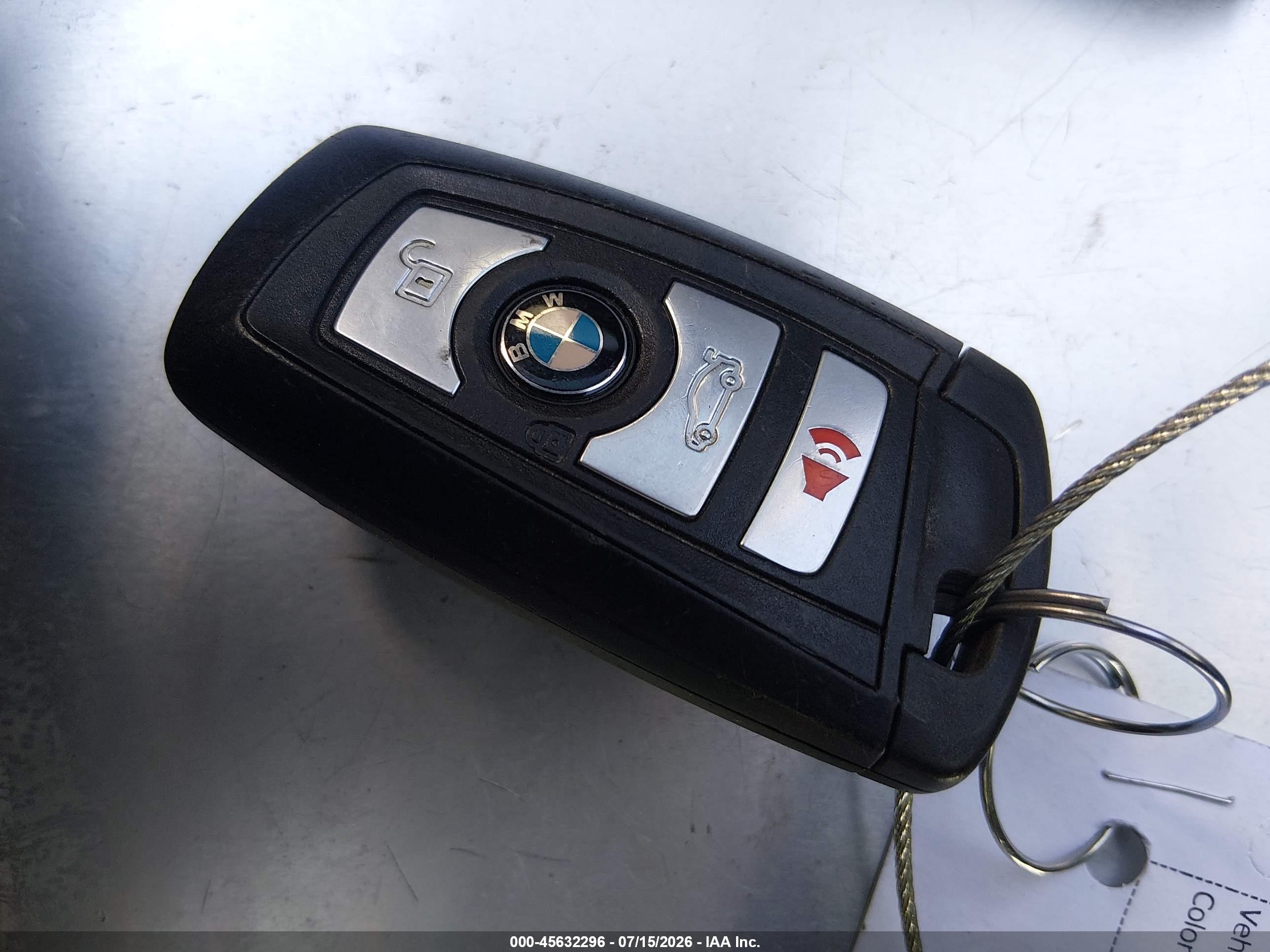 2015 Bmw 320i   Gray vin: WBA3B1G50FNT02024