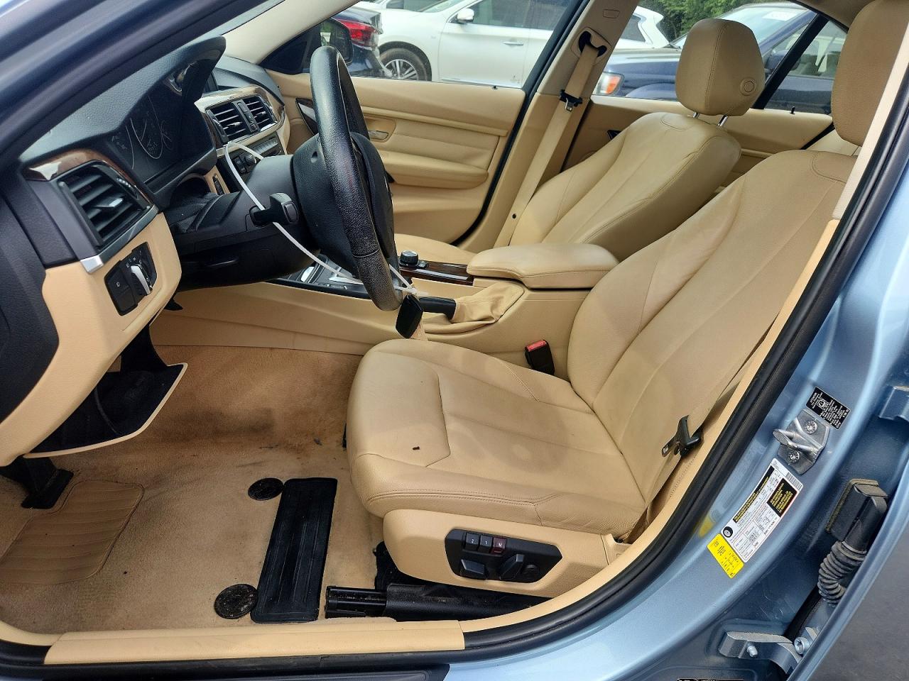 2014 Bmw 320 I Blue vin: WBA3B1G51ENS77293