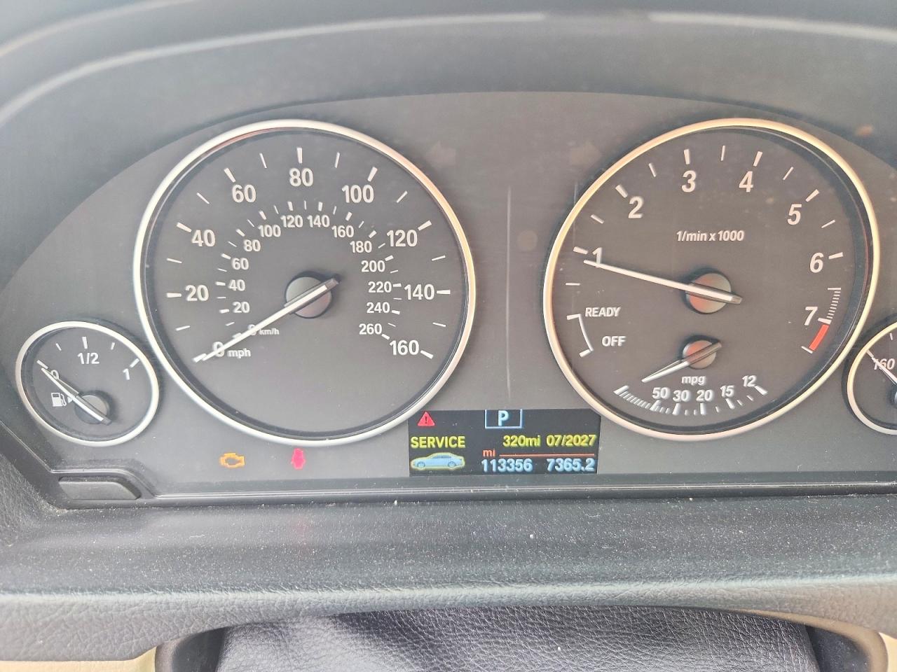 2014 Bmw 320 I Blue vin: WBA3B1G51ENS77293