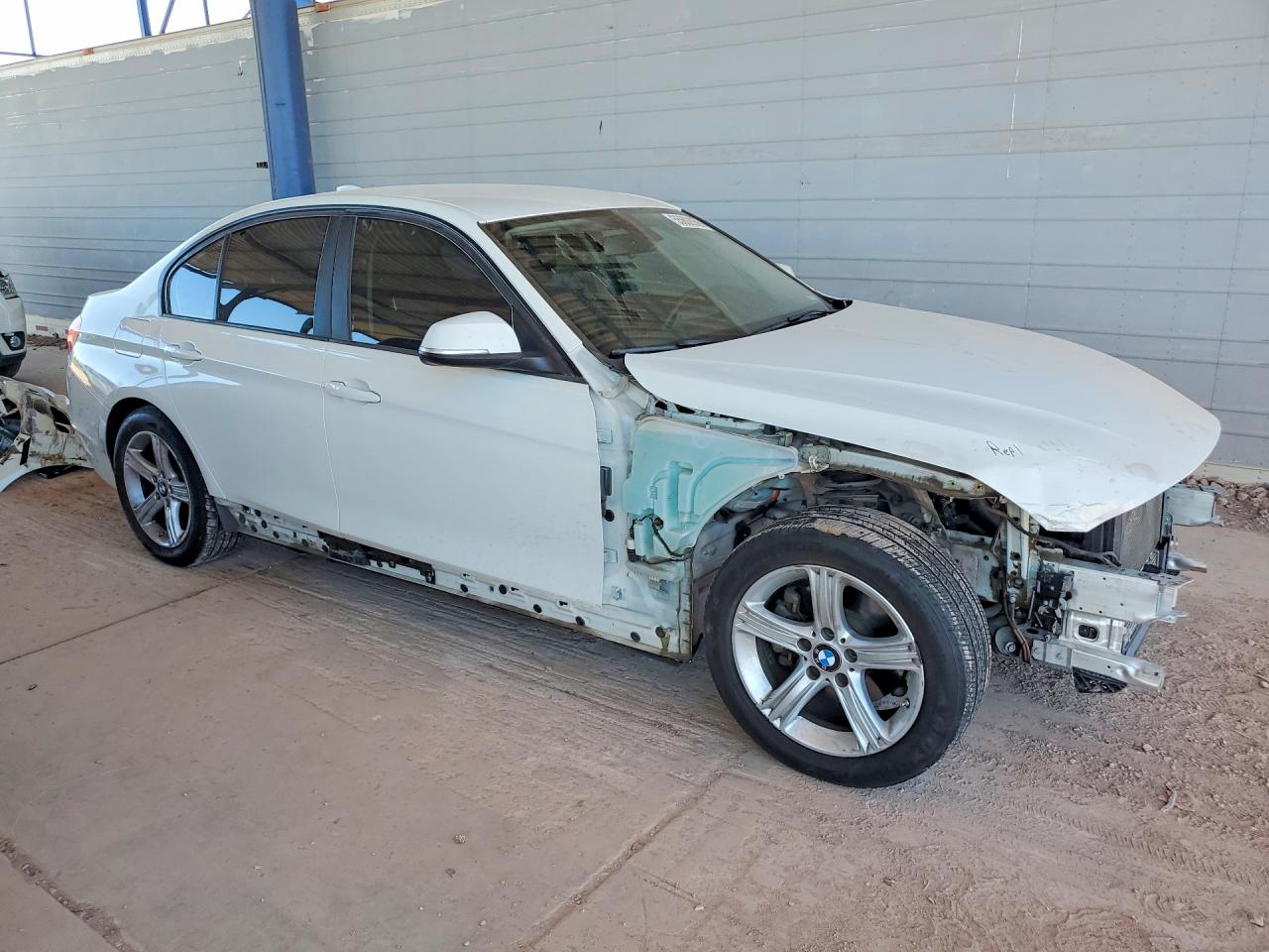 2014 Bmw 320 I Белый vin: WBA3B1G51ENS80243