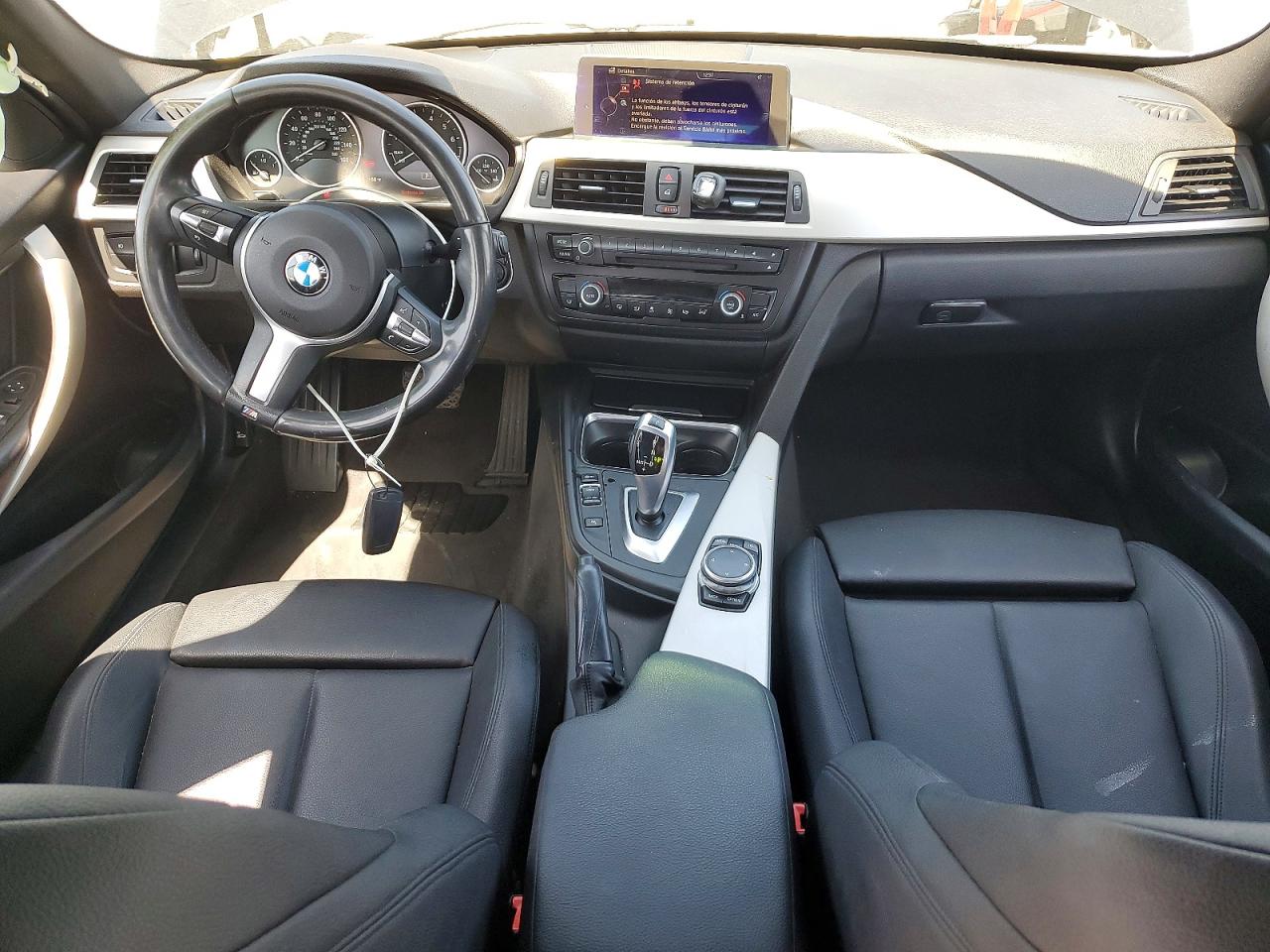 2015 Bmw 320 I Black vin: WBA3B1G51FNT04476
