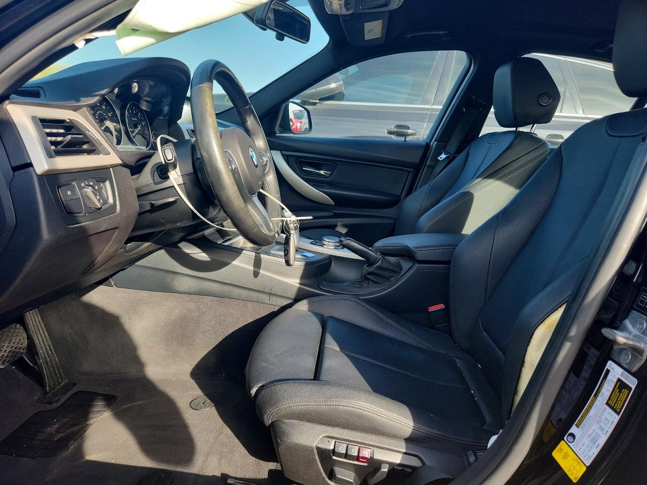 2015 Bmw 320 I Black vin: WBA3B1G51FNT04476