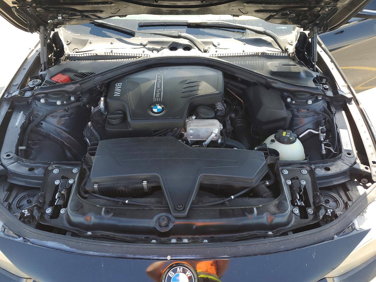 2015 Bmw 320 I Black vin: WBA3B1G51FNT04476