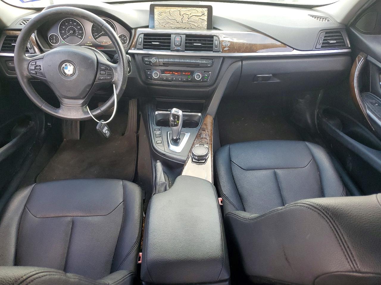 2015 Bmw 320 I White vin: WBA3B1G51FNT07409