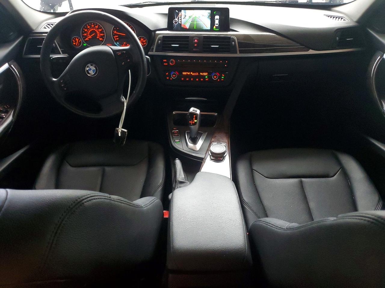 2015 Bmw 320 I Black vin: WBA3B1G52FNT06494