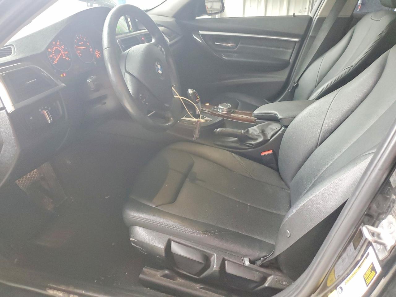 2015 Bmw 320 I Black vin: WBA3B1G52FNT06494