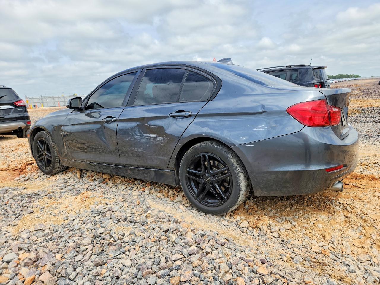 2015 Bmw 320 I Gray vin: WBA3B1G52FNT64086