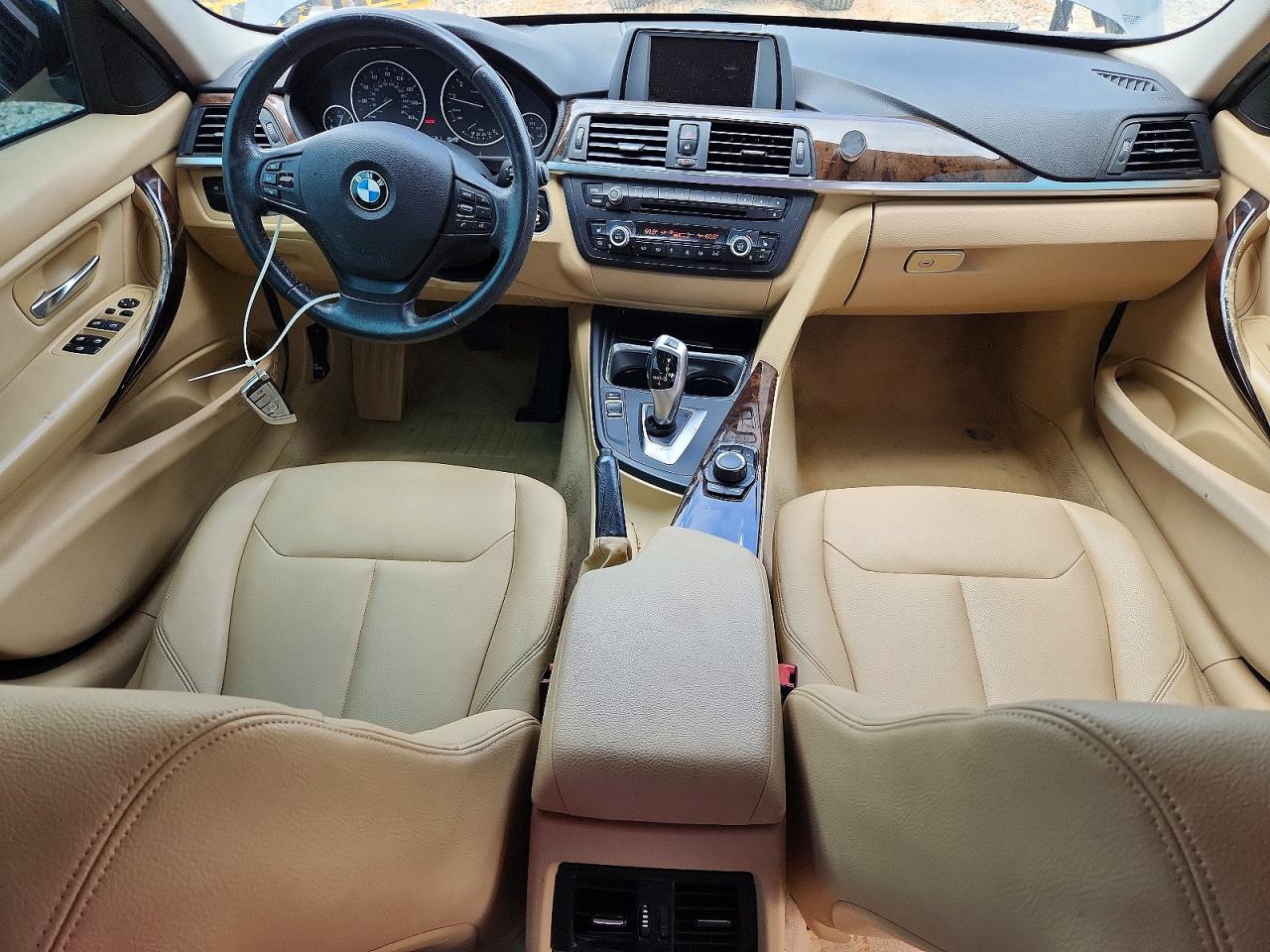 2015 Bmw 320 I Gray vin: WBA3B1G52FNT64086