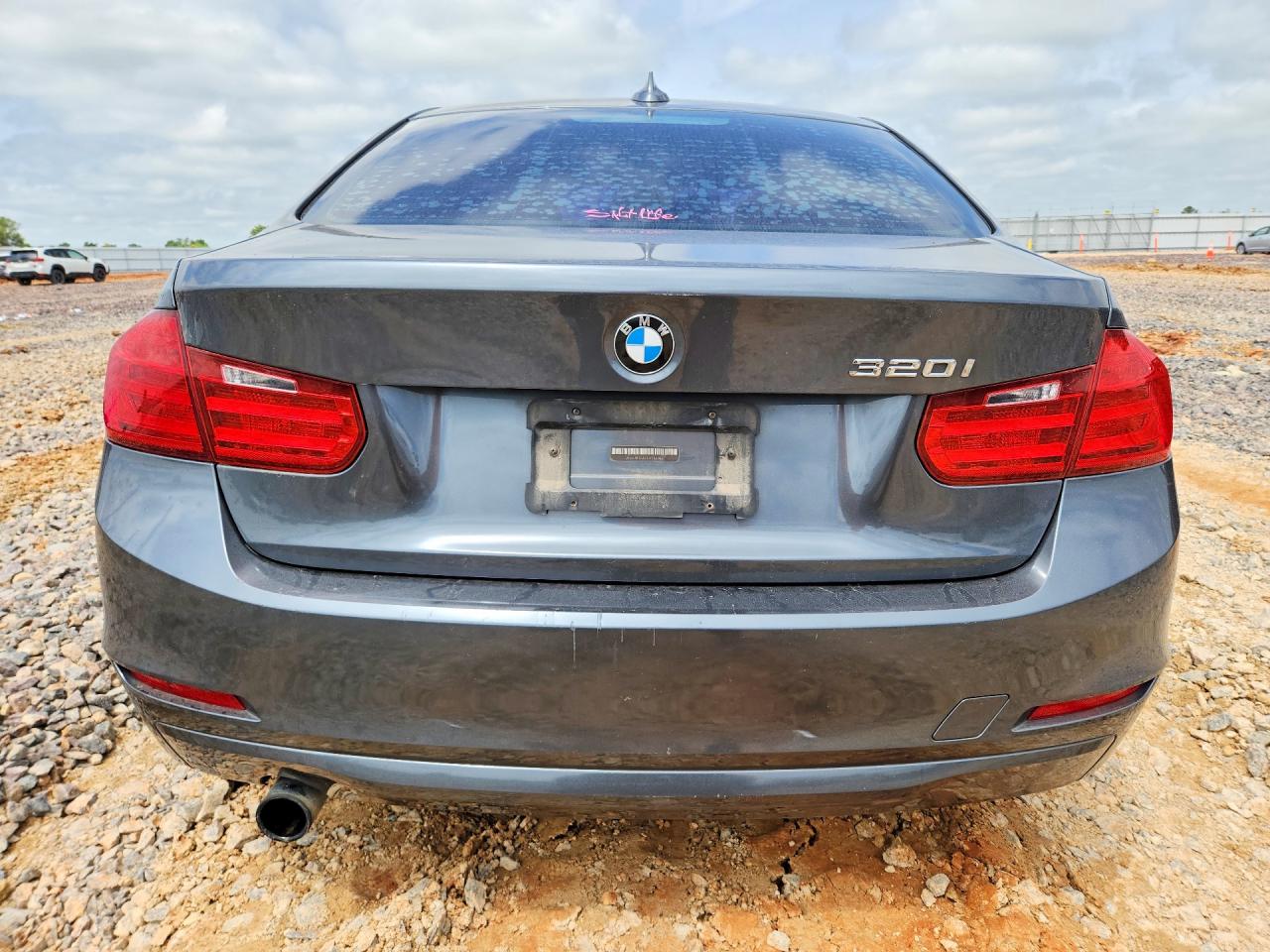 2015 Bmw 320 I Gray vin: WBA3B1G52FNT64086