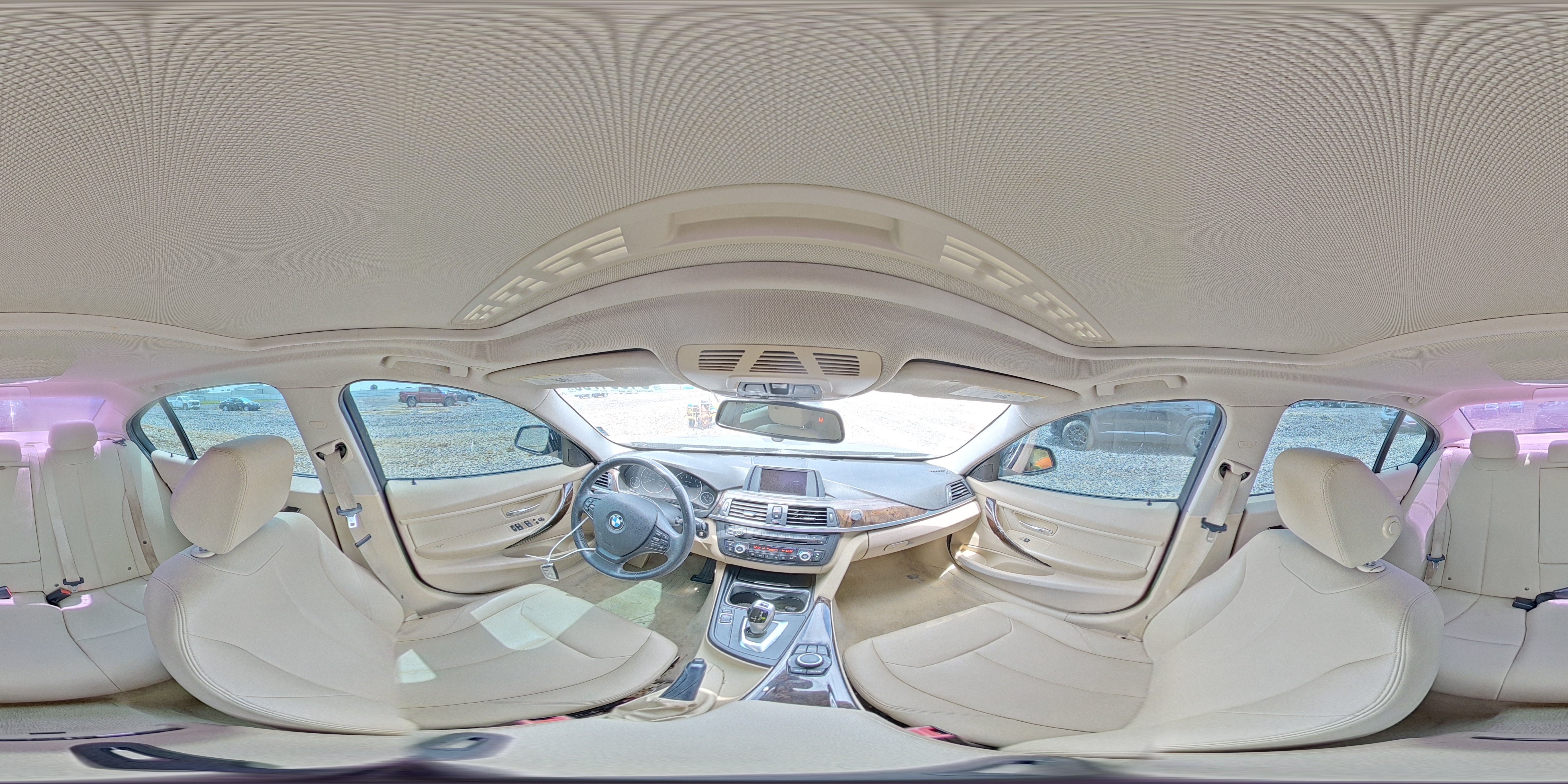 2015 Bmw 320 I Gray vin: WBA3B1G52FNT64086