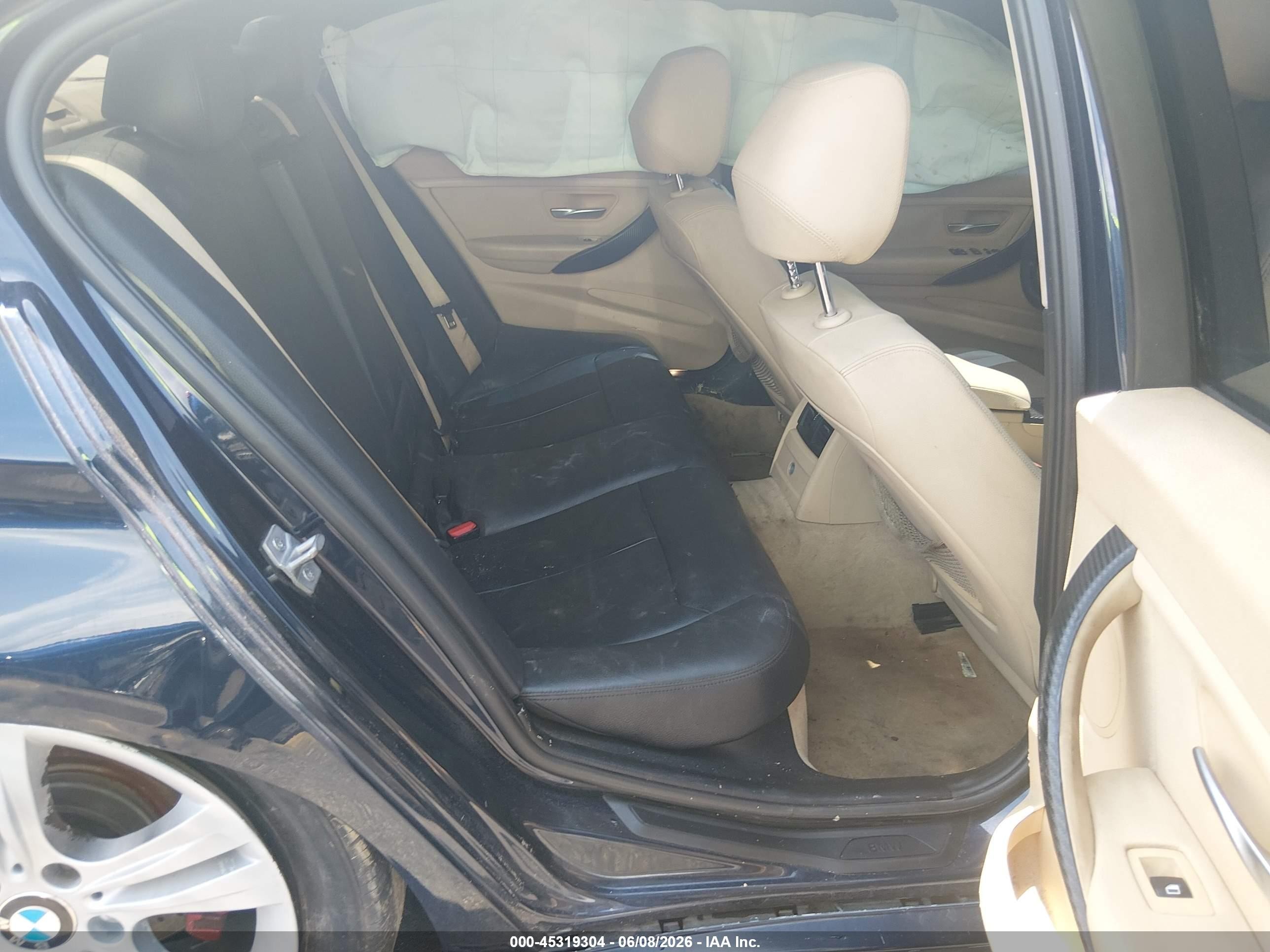 2014 Bmw 320i   Blue vin: WBA3B1G53ENT00380
