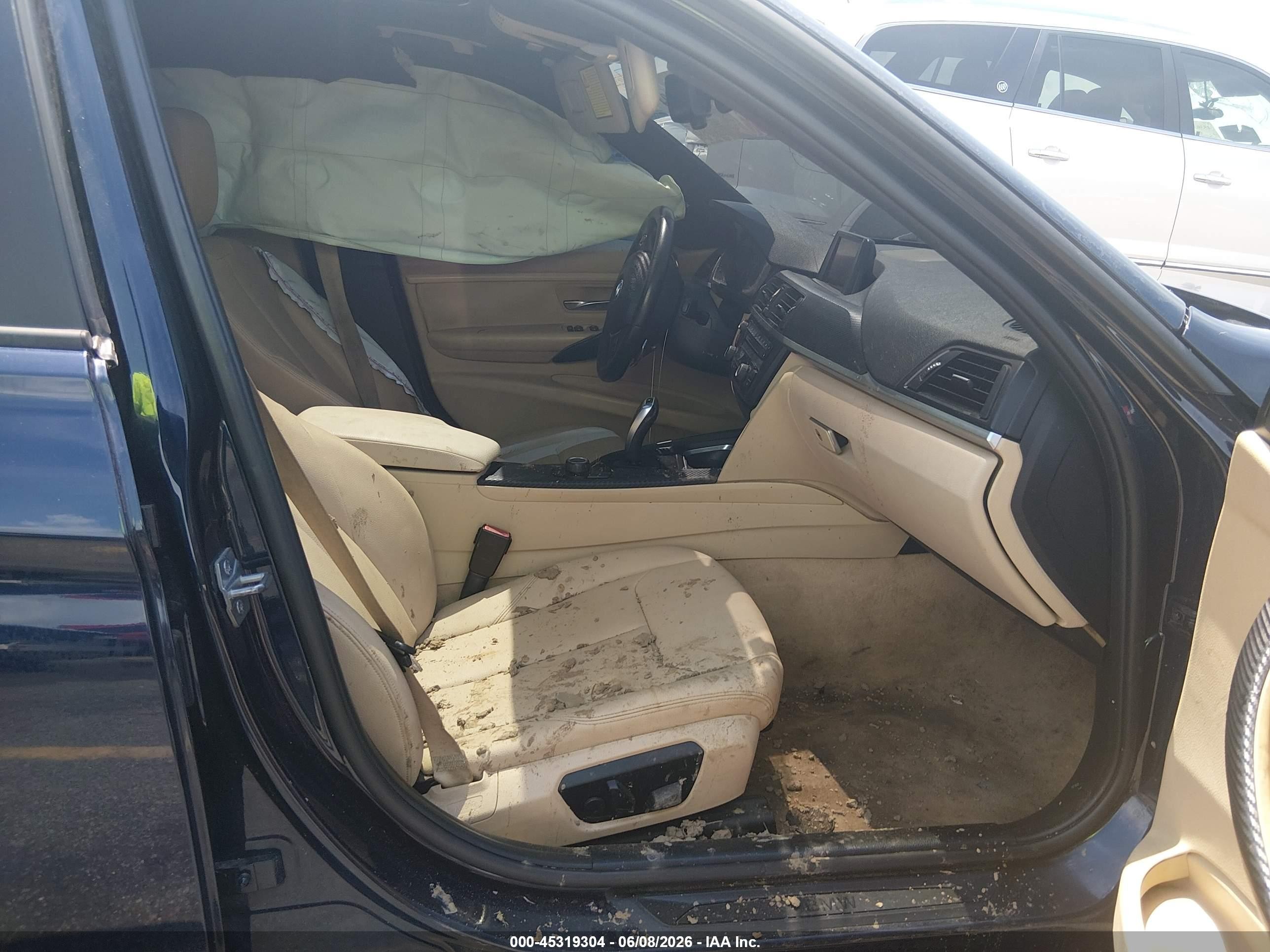 2014 Bmw 320i   Blue vin: WBA3B1G53ENT00380