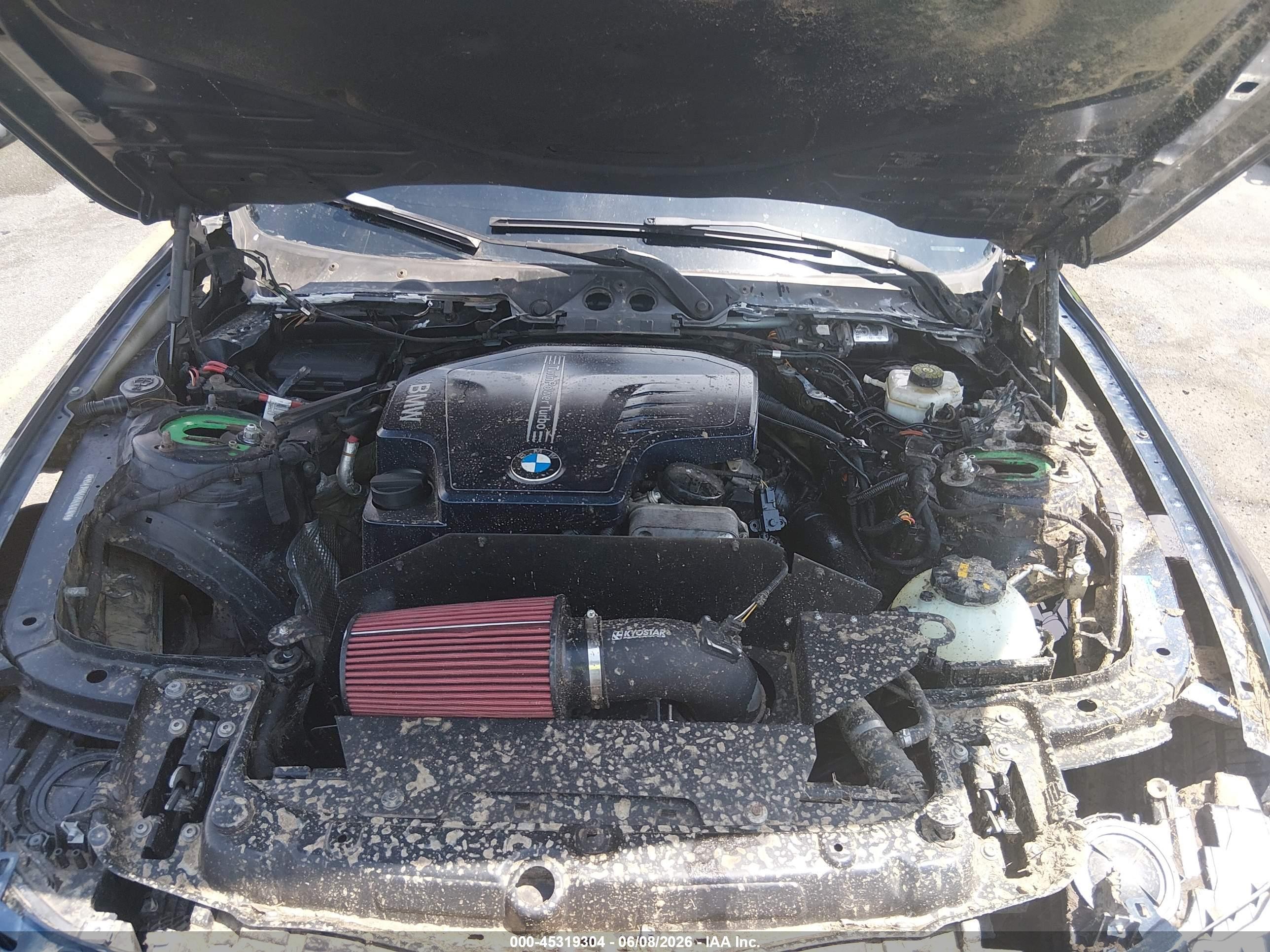 2014 Bmw 320i   Blue vin: WBA3B1G53ENT00380