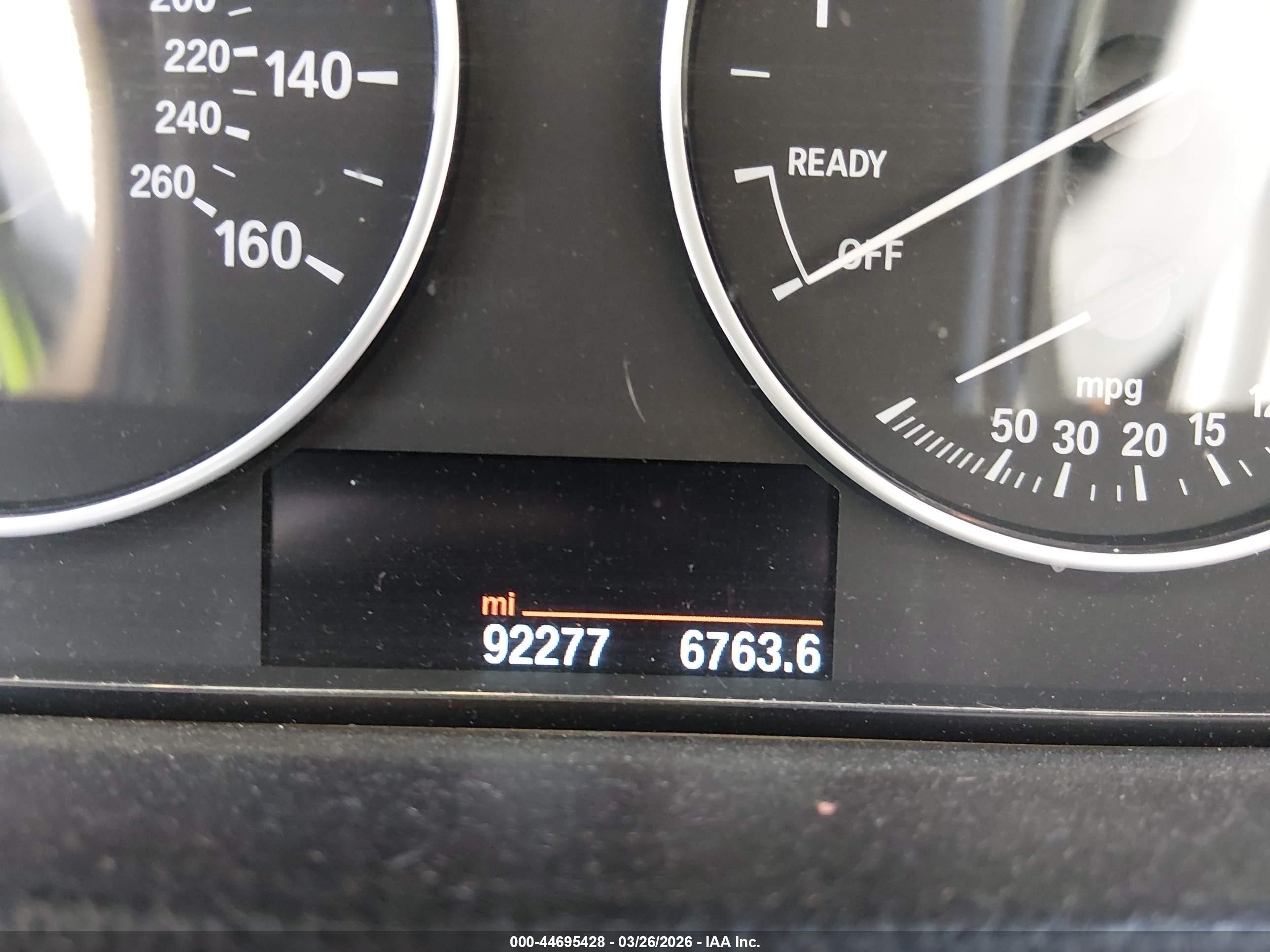 2015 Bmw 320i Gray vin: WBA3B1G53FNT05239