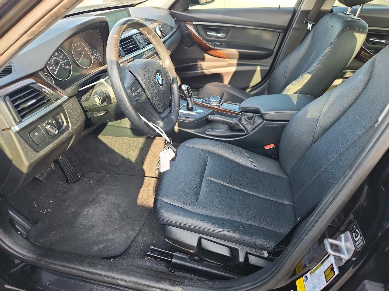 2015 Bmw 320 I Black vin: WBA3B1G53FNT07475