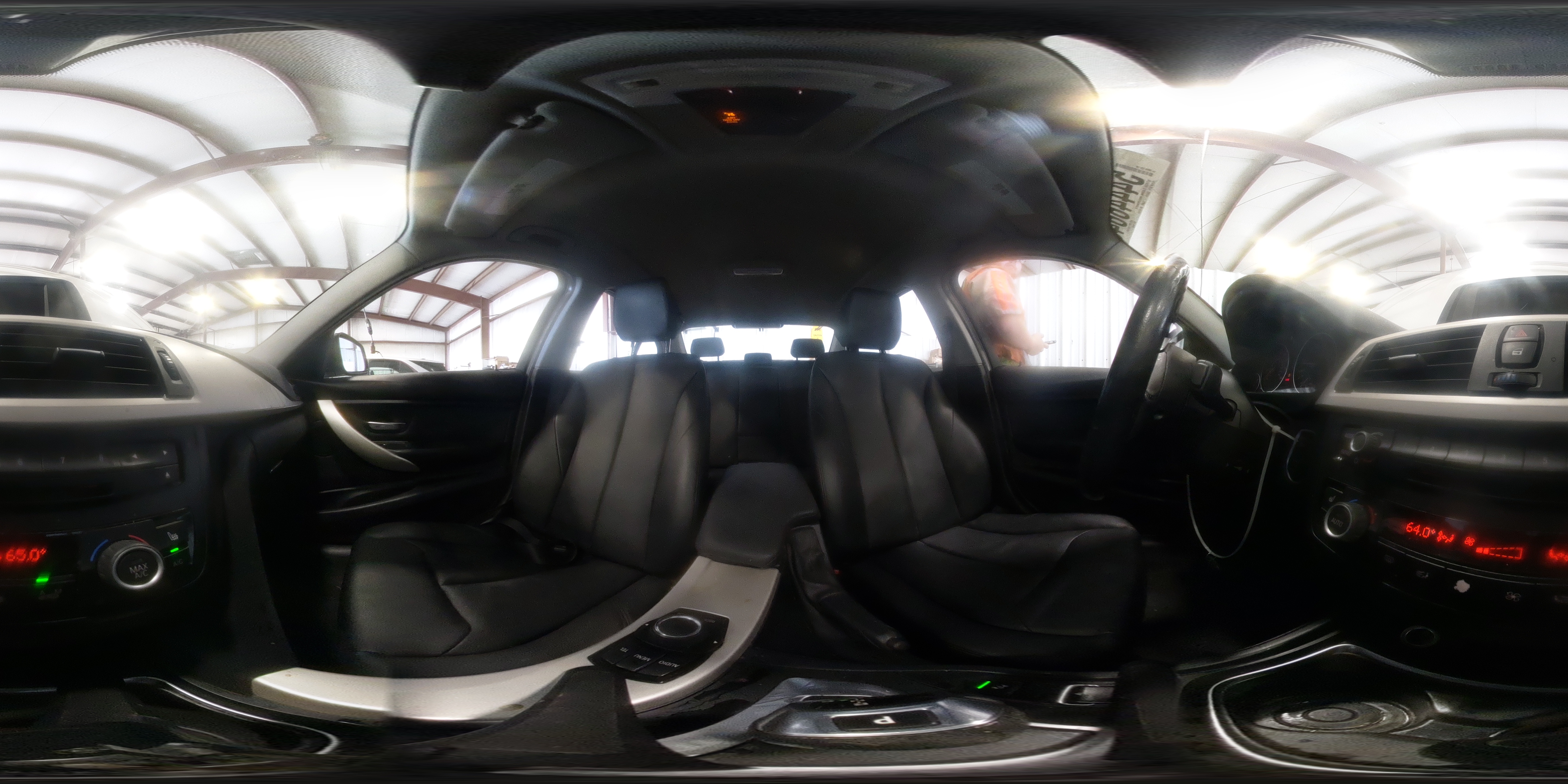 2015 Bmw 320 I White vin: WBA3B1G54FNT02298