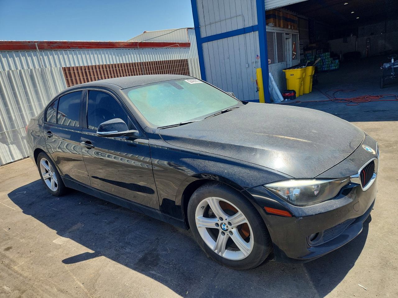 2015 Bmw 320 I Black vin: WBA3B1G54FNT04228