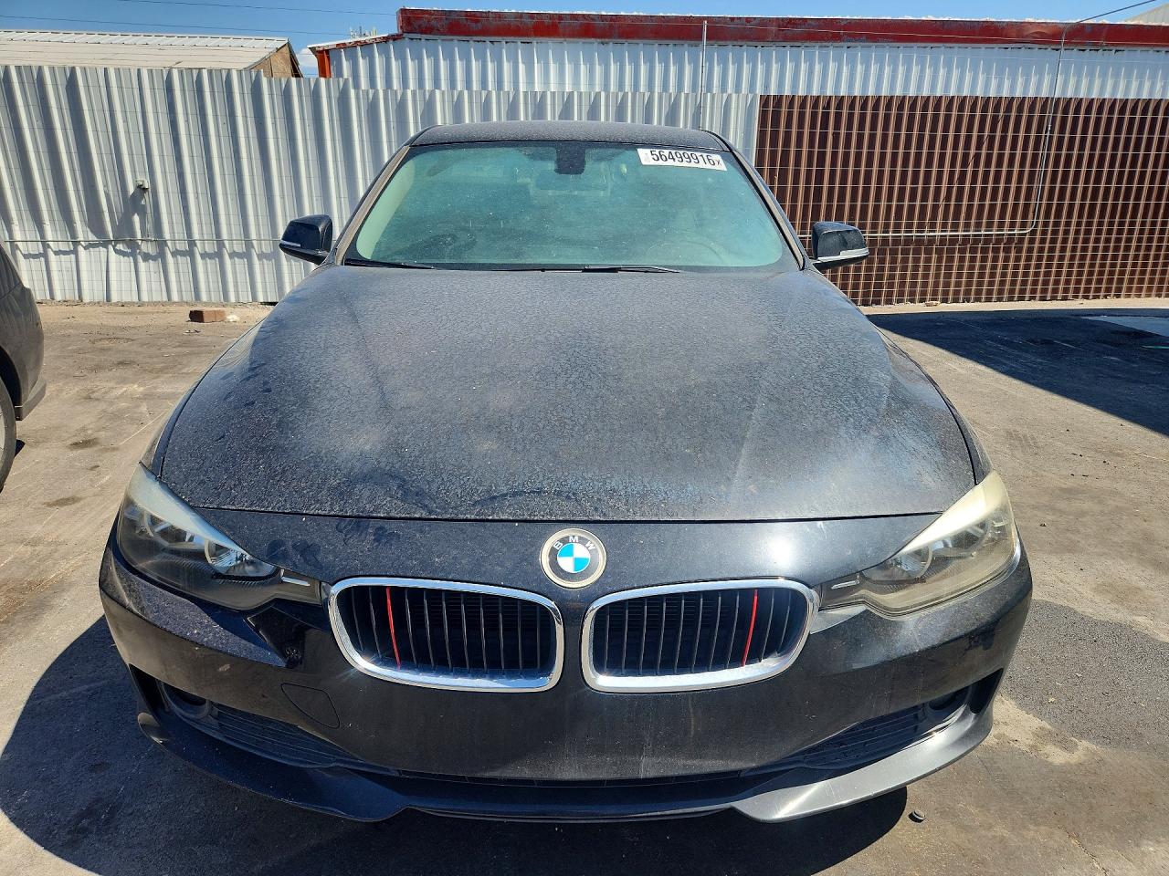 2015 Bmw 320 I Black vin: WBA3B1G54FNT04228