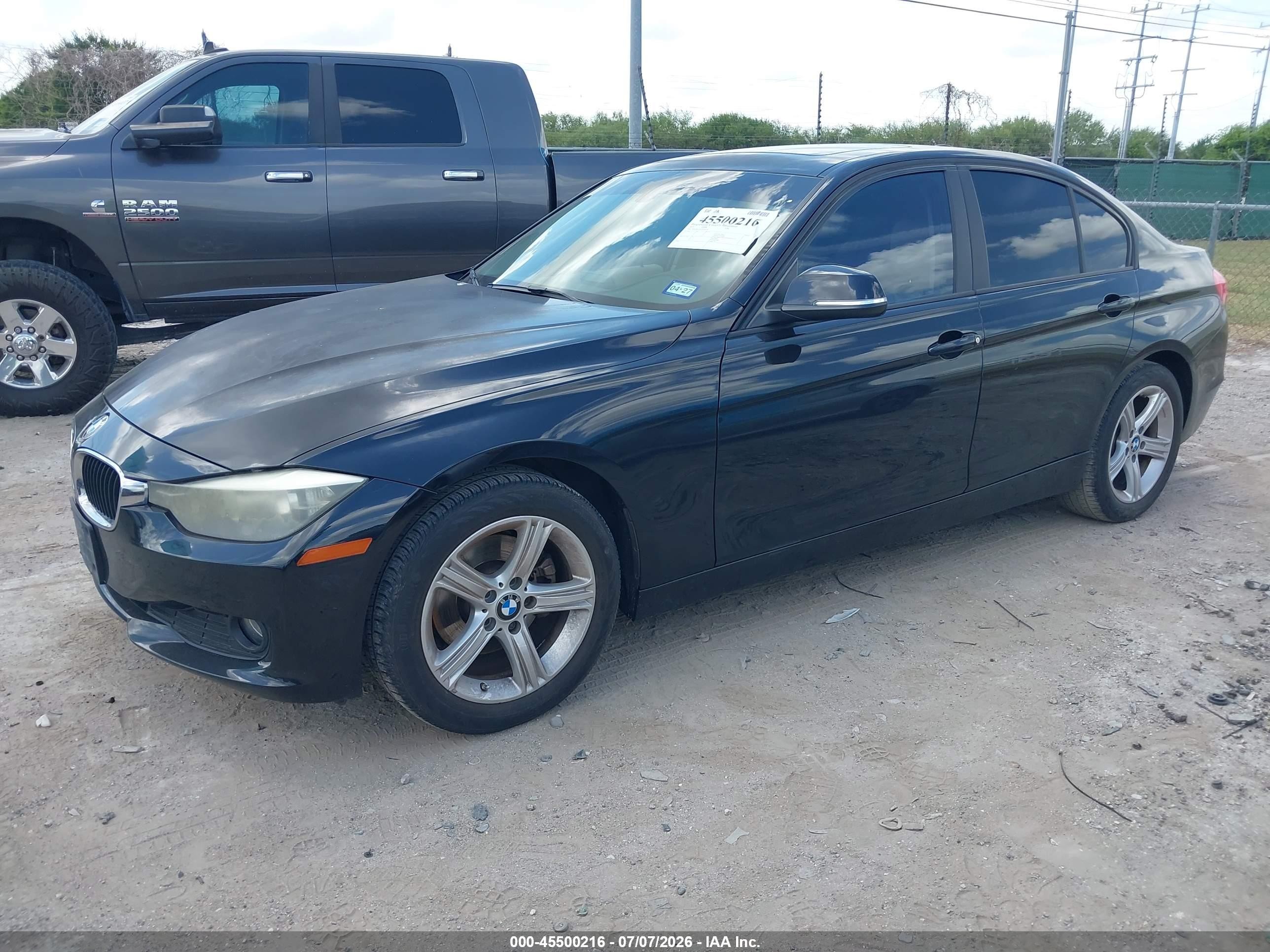 2015 Bmw 320i   Black vin: WBA3B1G54FNT64770