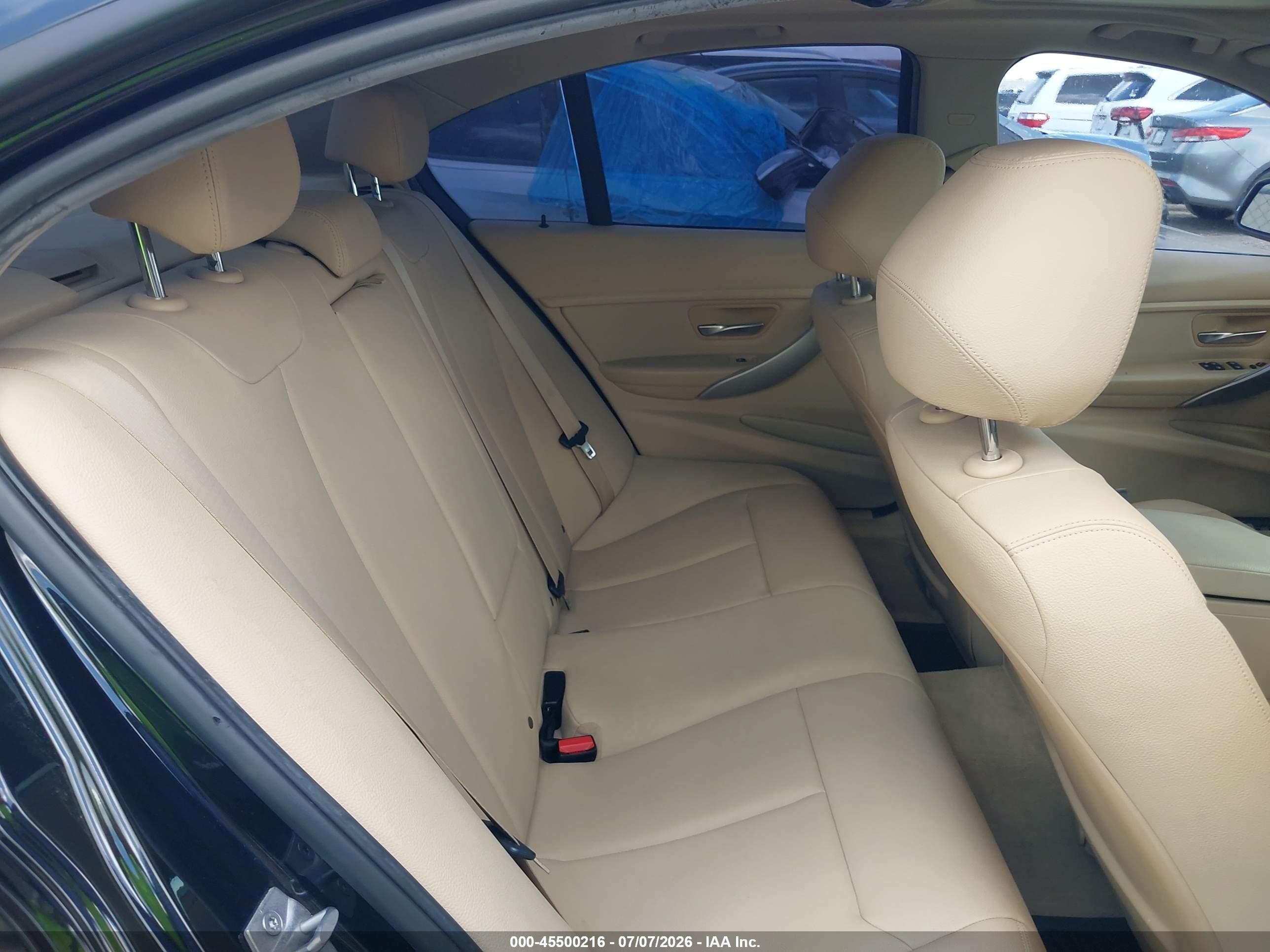 2015 Bmw 320i   Black vin: WBA3B1G54FNT64770