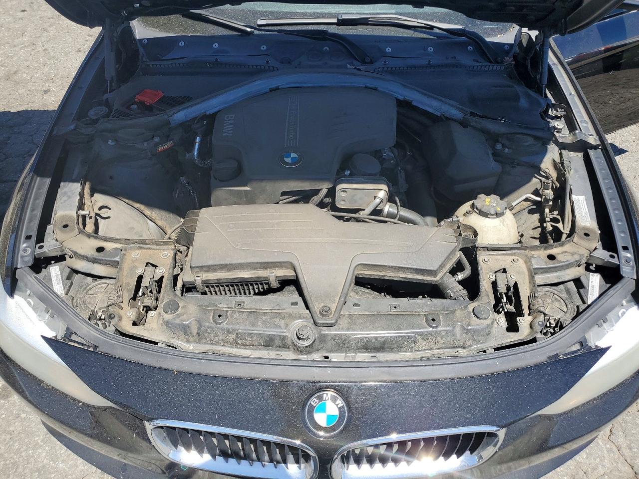 2014 Bmw 320 I Black vin: WBA3B1G55ENS78561