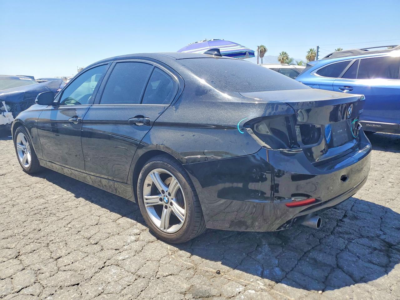 2014 Bmw 320 I Black vin: WBA3B1G55ENS78561