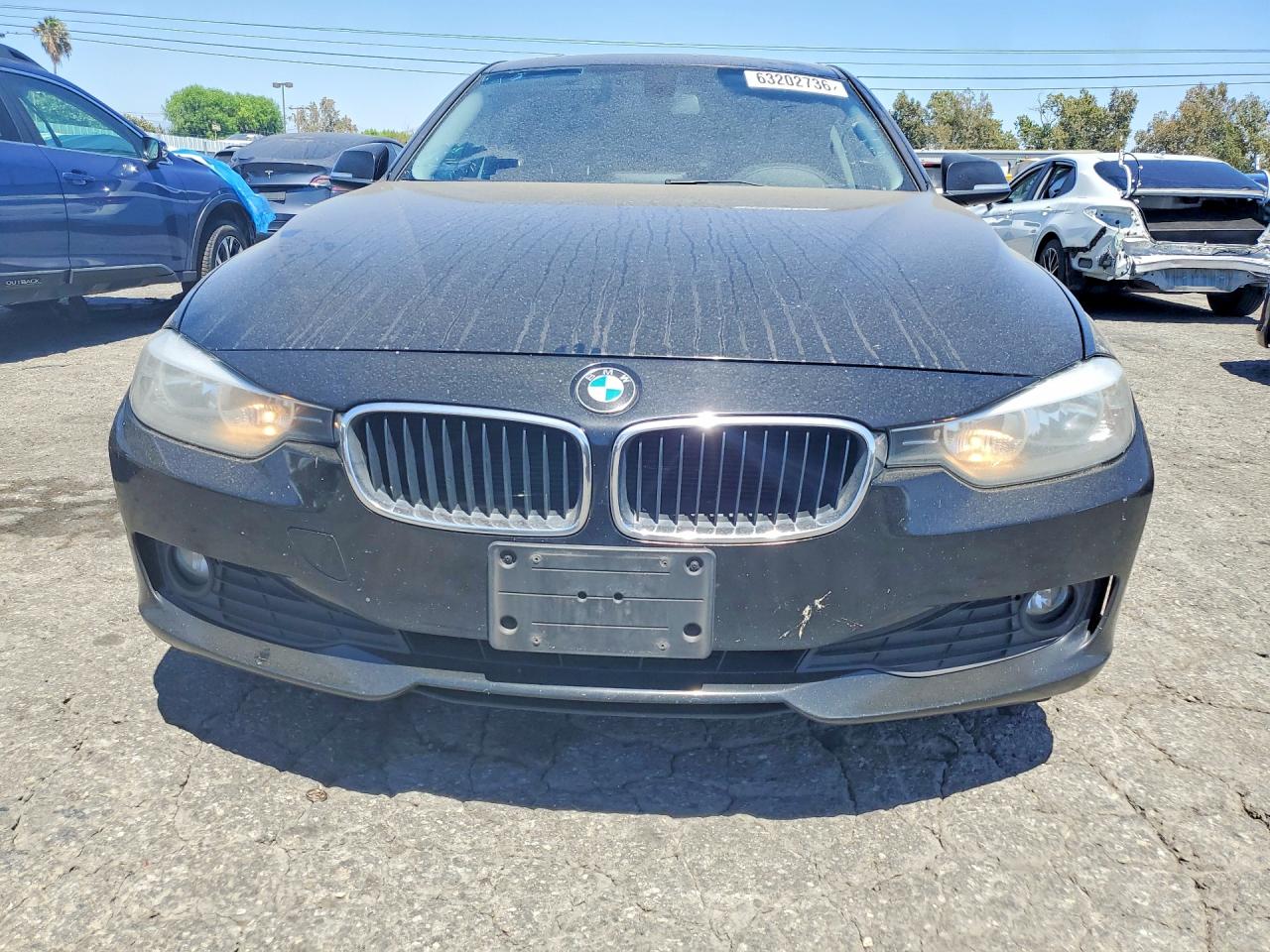 2014 Bmw 320 I Black vin: WBA3B1G55ENS78561