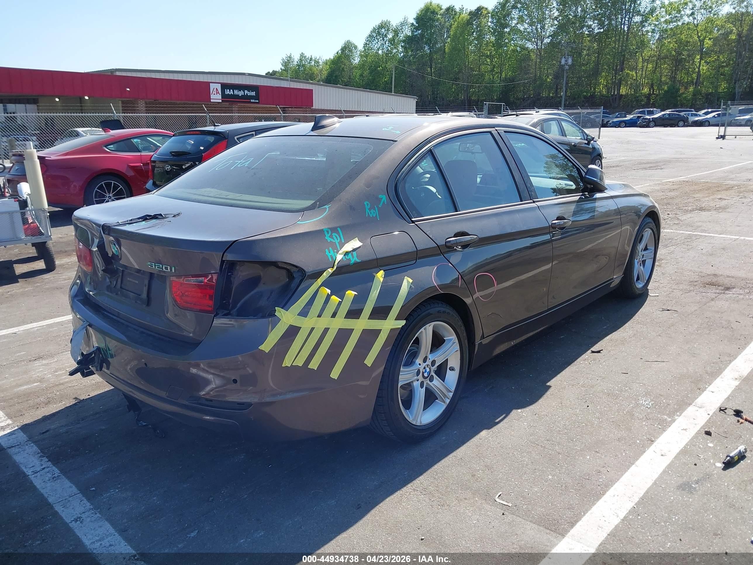 2015 Bmw 320i   Brown vin: WBA3B1G55FNT03296