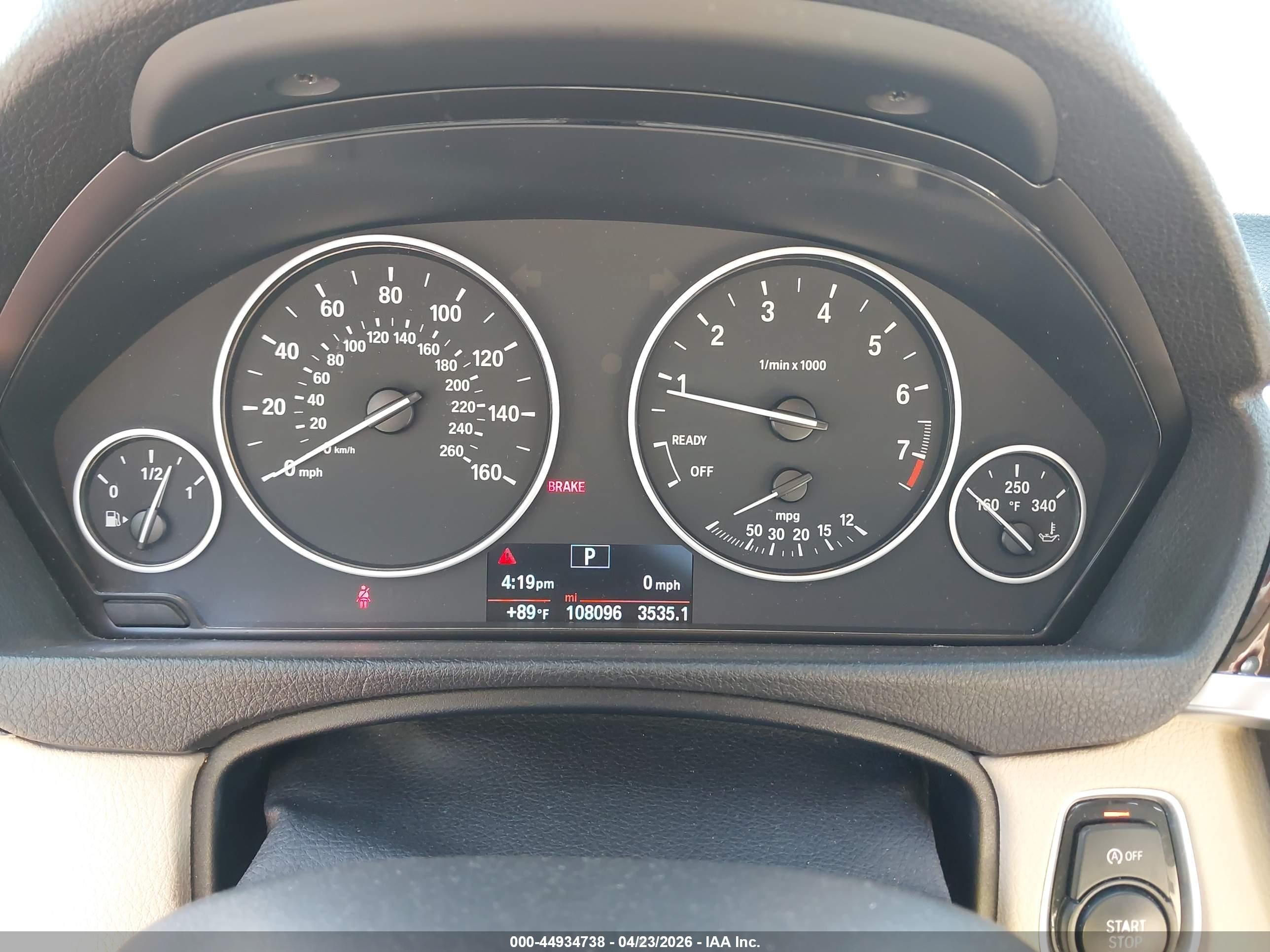 2015 Bmw 320i   Brown vin: WBA3B1G55FNT03296