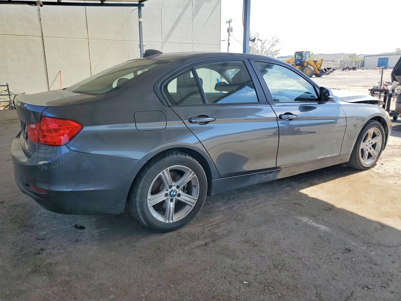 2015 Bmw 320 I Gray vin: WBA3B1G55FNT03556