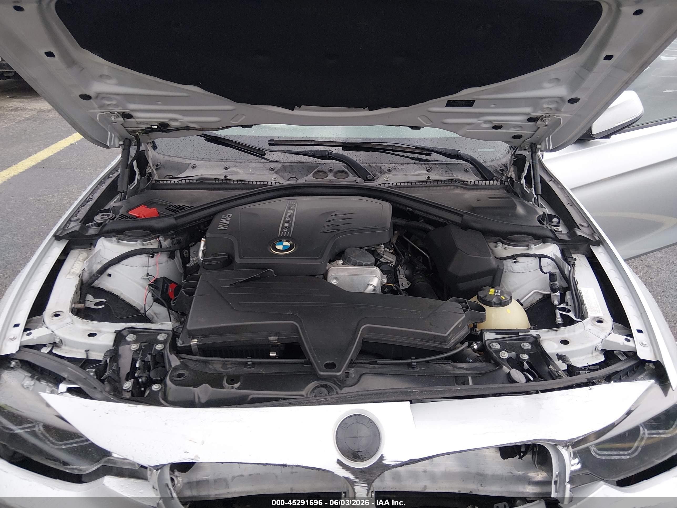 2015 Bmw 320i   Silver vin: WBA3B1G55FNT64616
