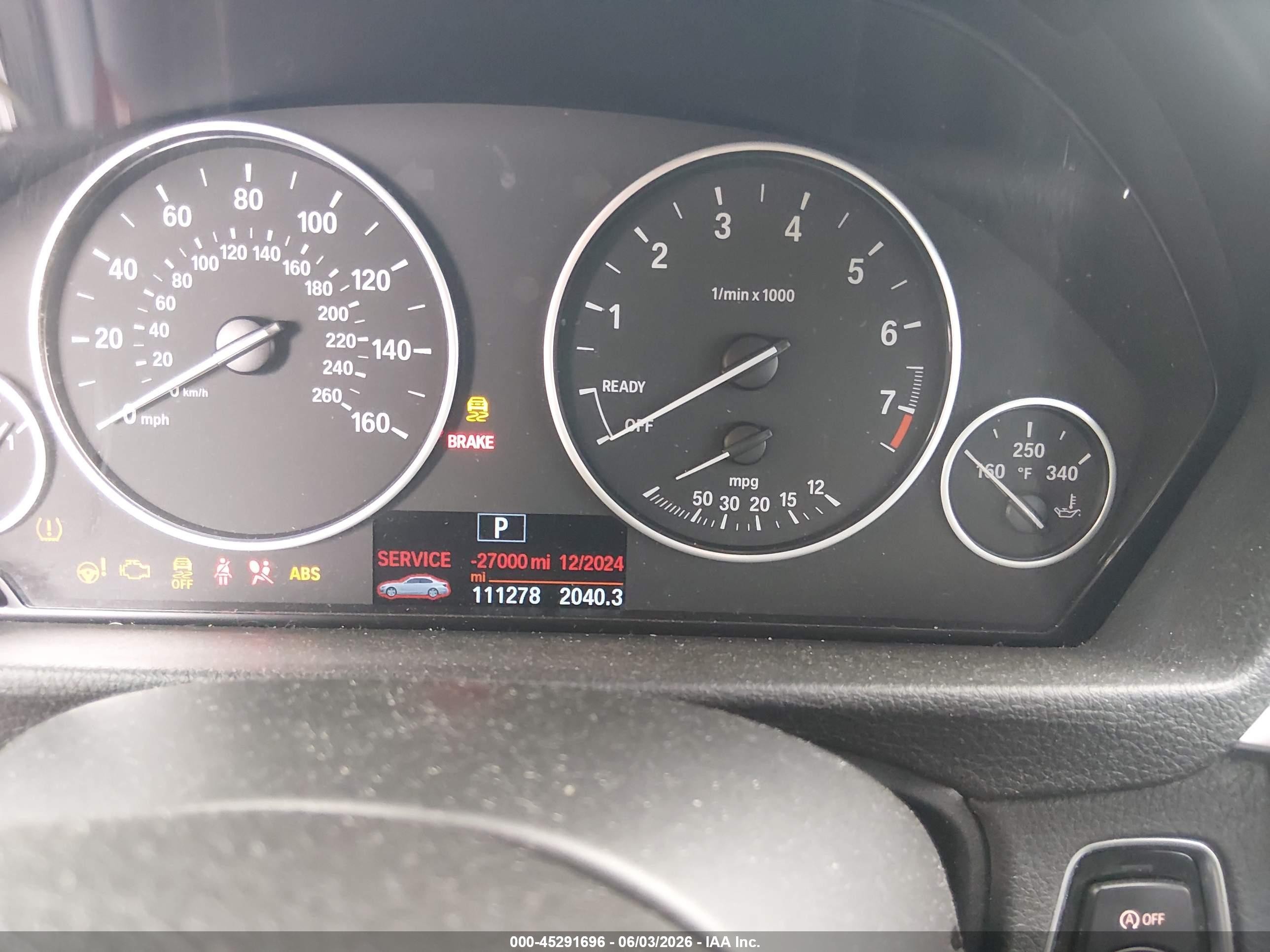 2015 Bmw 320i   Silver vin: WBA3B1G55FNT64616