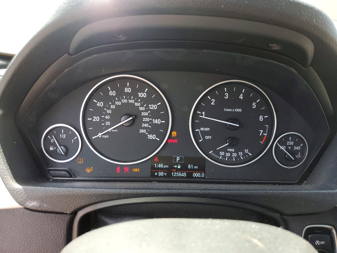 2014 Bmw 320 I Blue vin: WBA3B1G56ENN90775