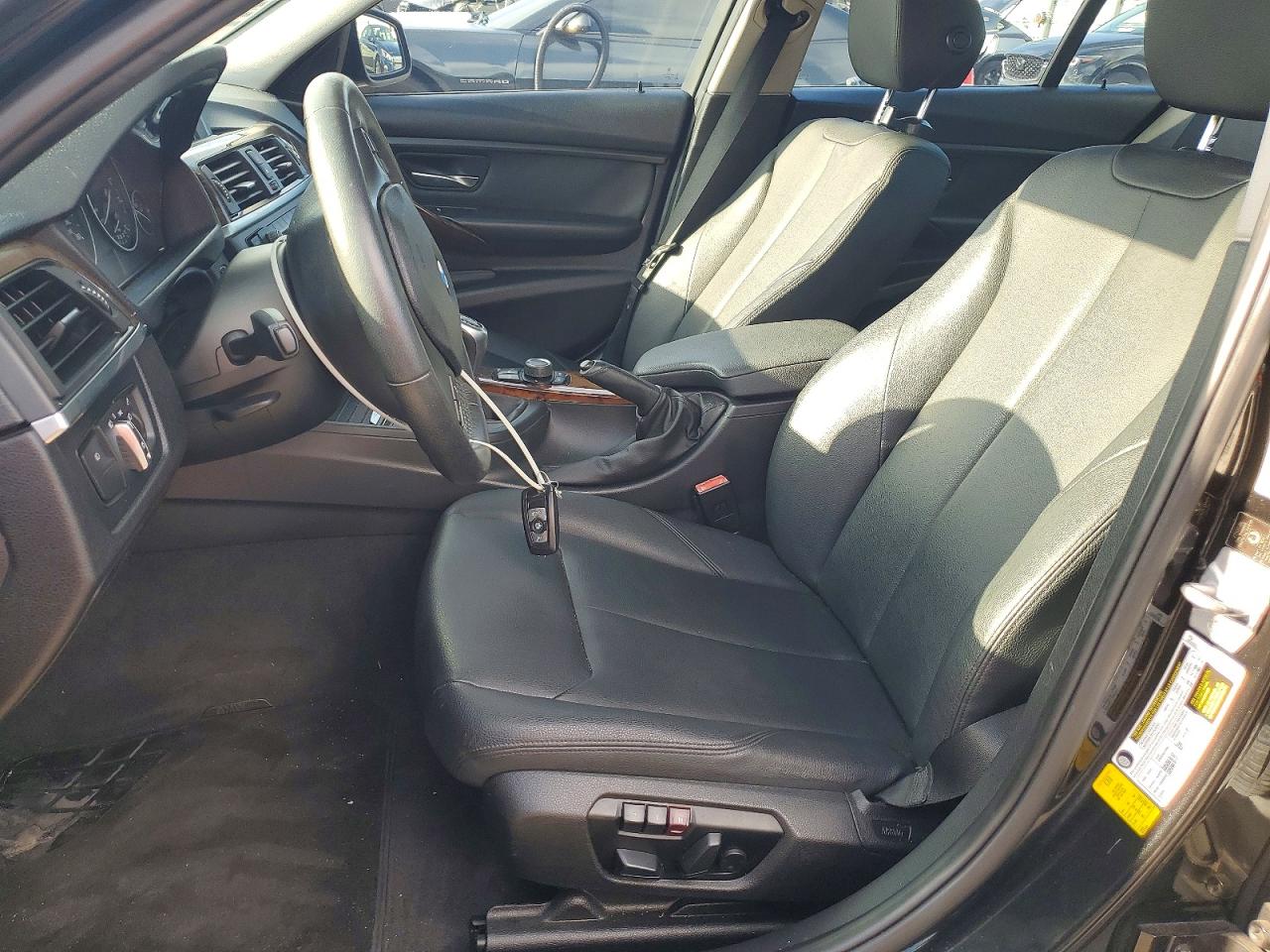 2014 Bmw 320 I Black vin: WBA3B1G56ENN91232